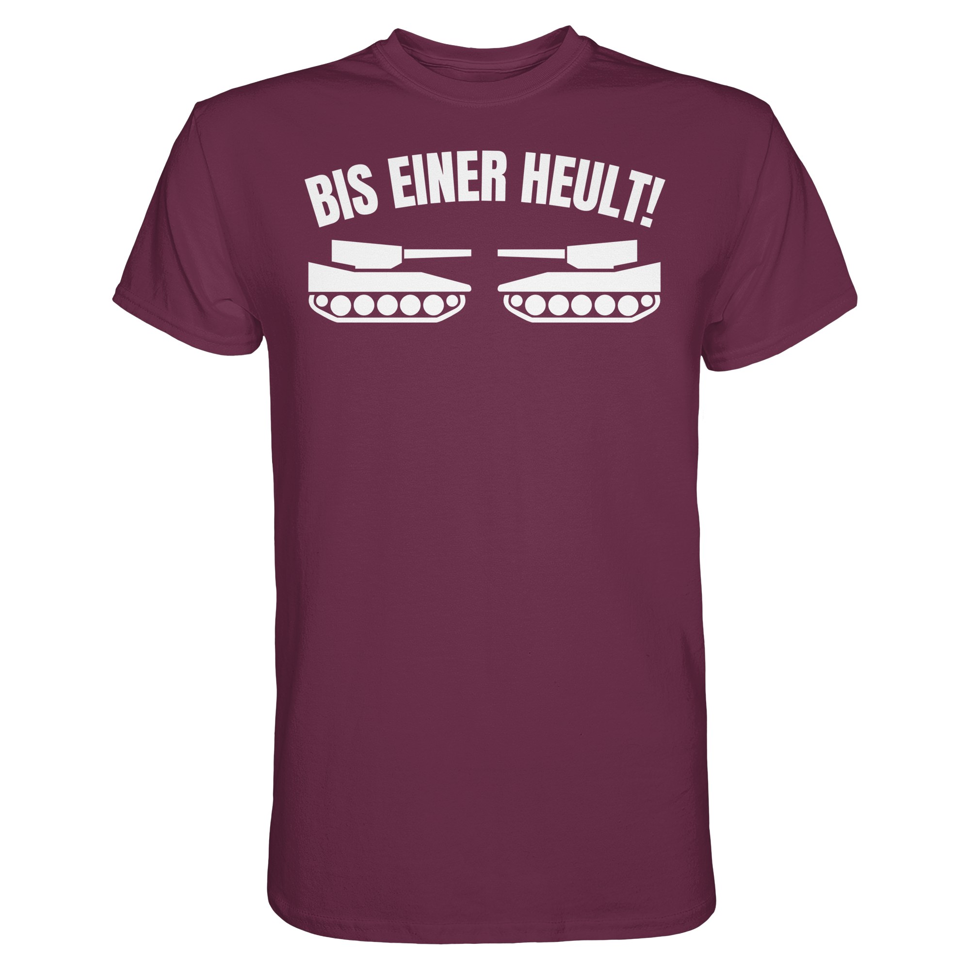 Lustige Sprüche BIS EINER HEULT - Premium Shirt