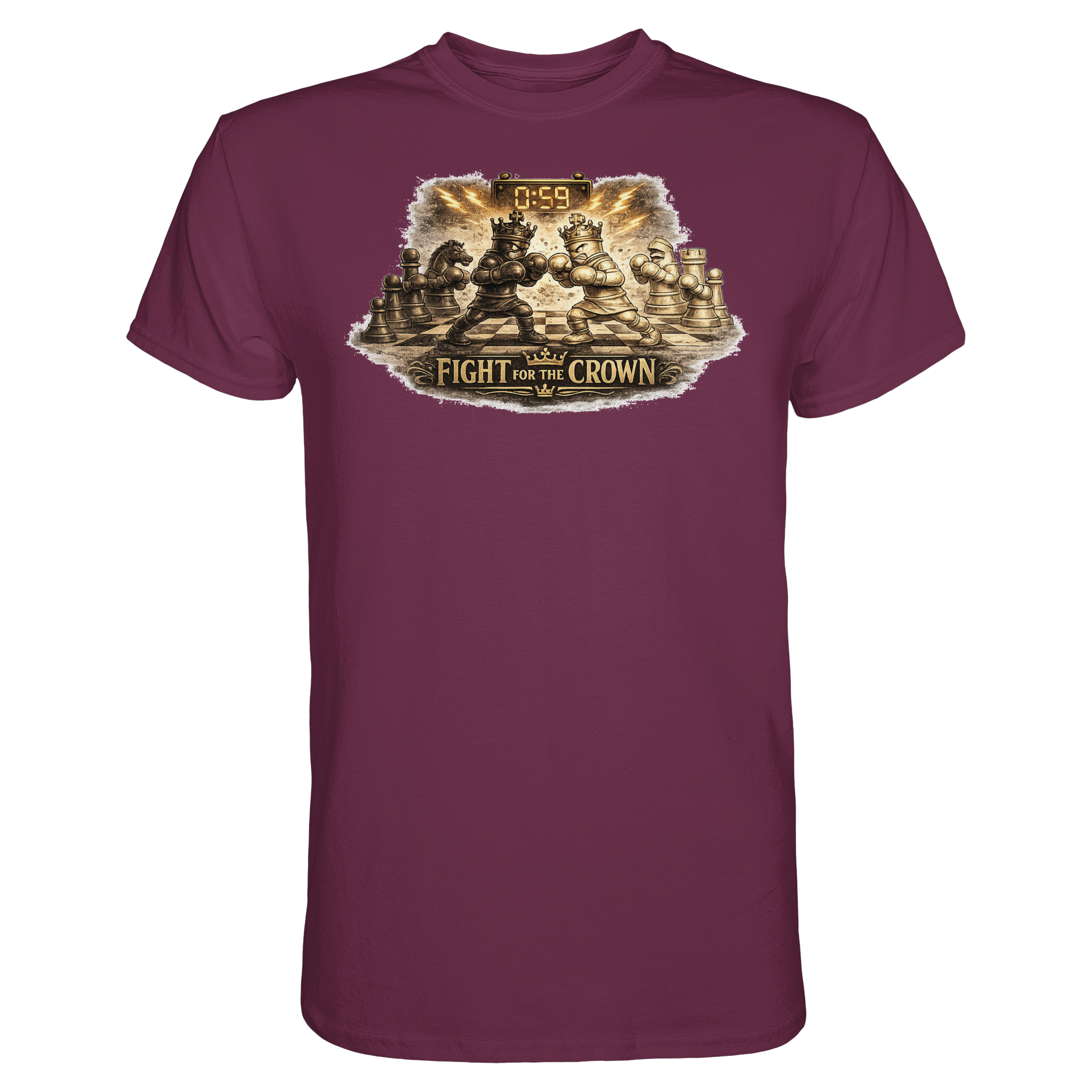 Schach/ FIGHT FOR THE CROWN - Premium Shirt
