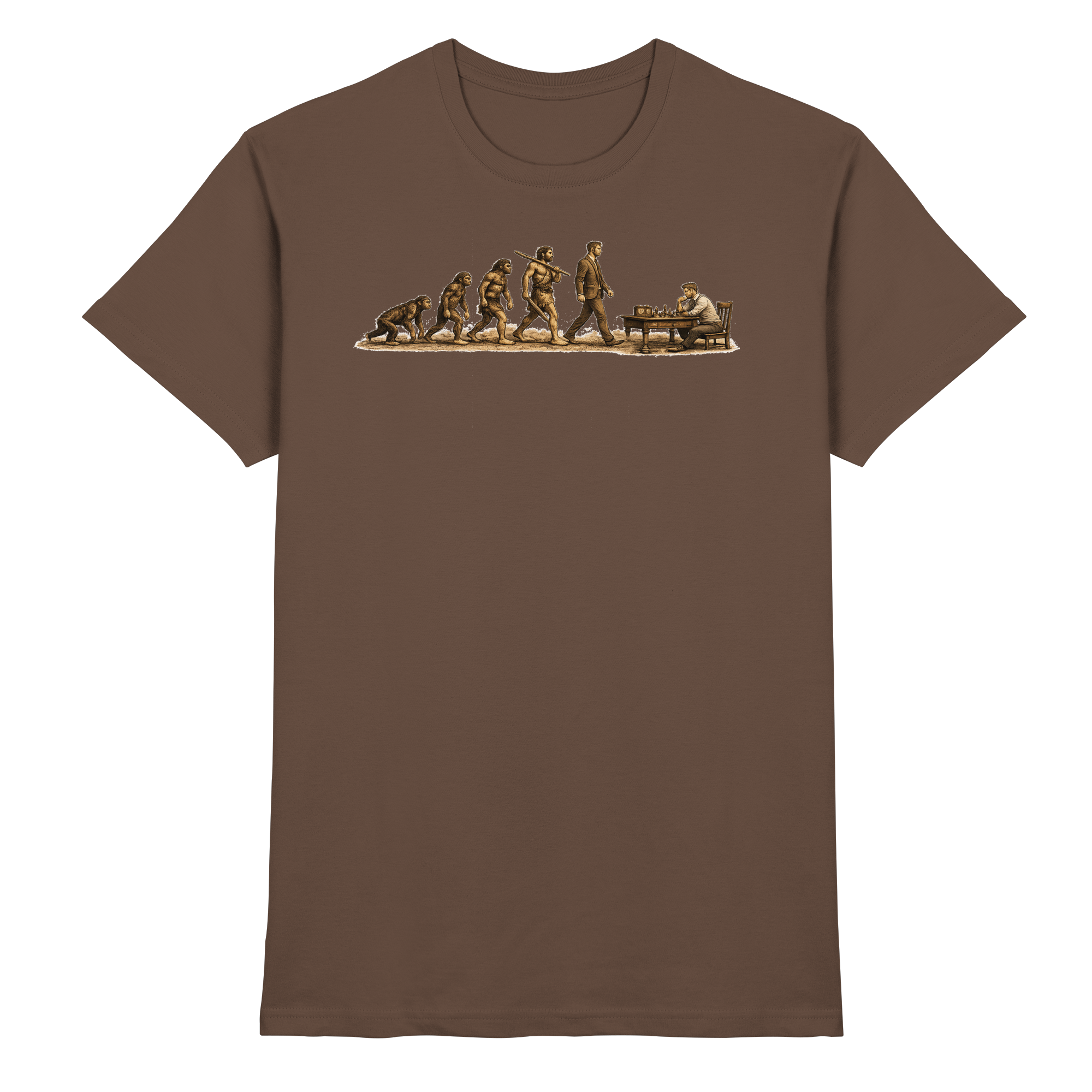 Schach/ EVOLUTION - Premium Shirt