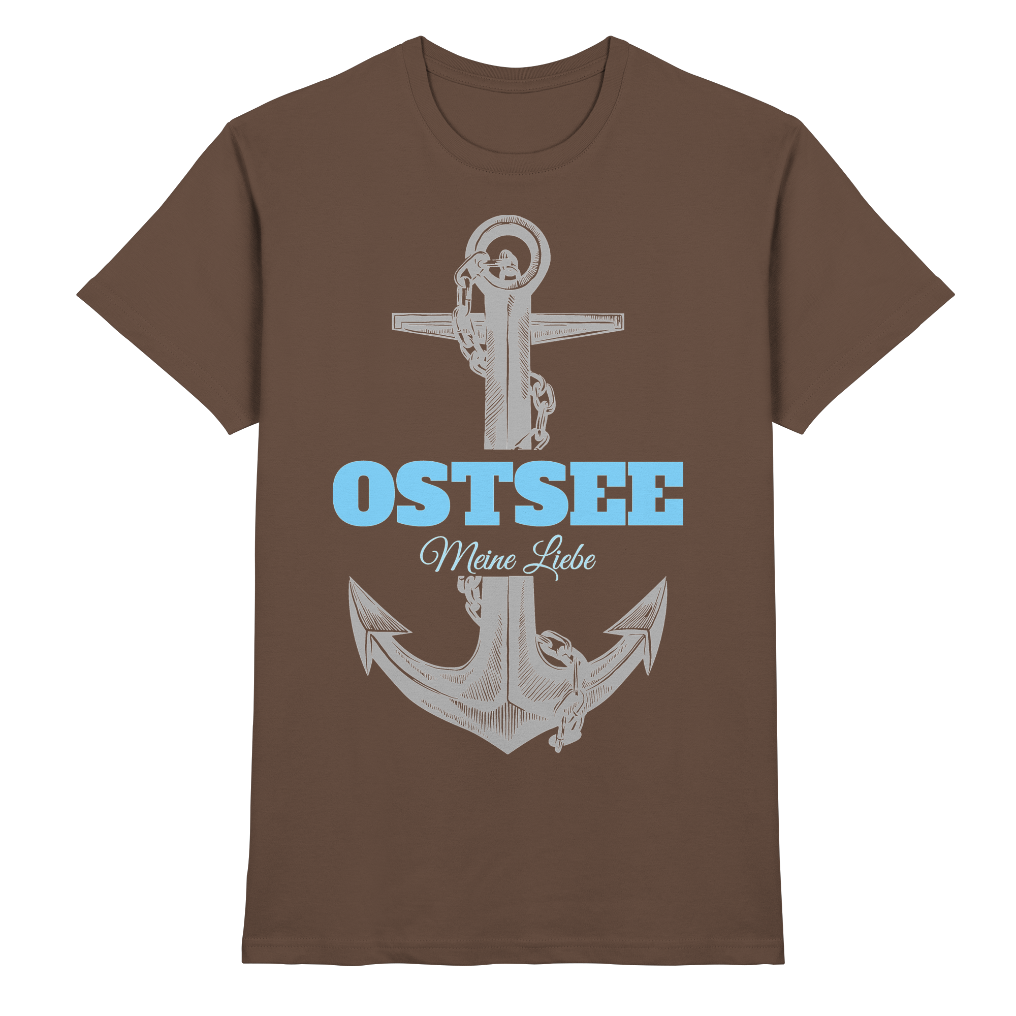 Ostsee Ferien Urlaub Geschenk - Premium Shirt