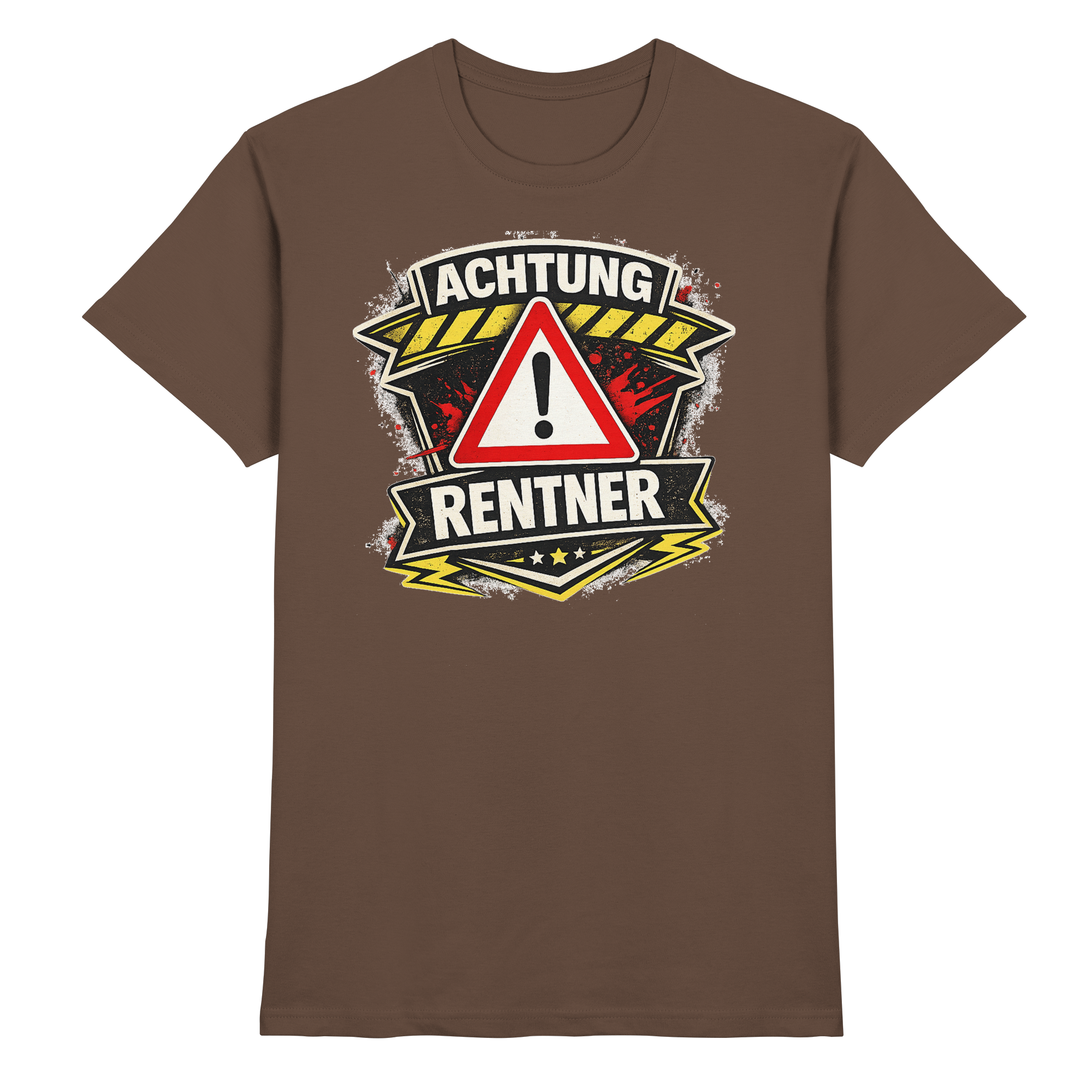 ACHTUNG RENTNER Geschenk - Premium Shirt