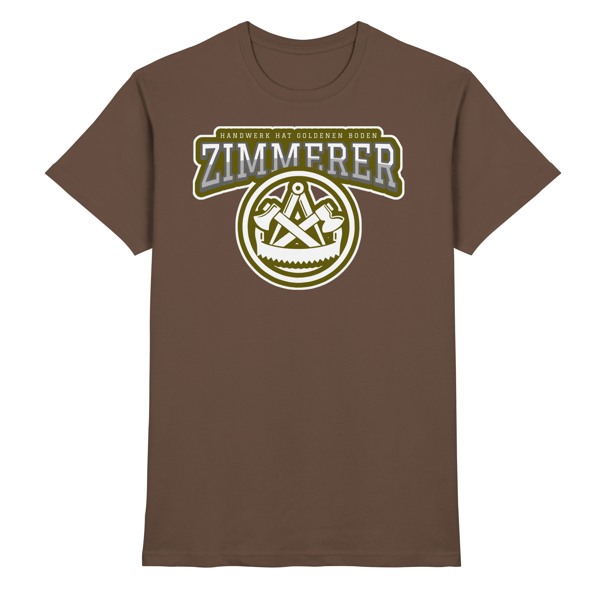 Zimmerer Zimmermann Handwerk - Premium Shirt