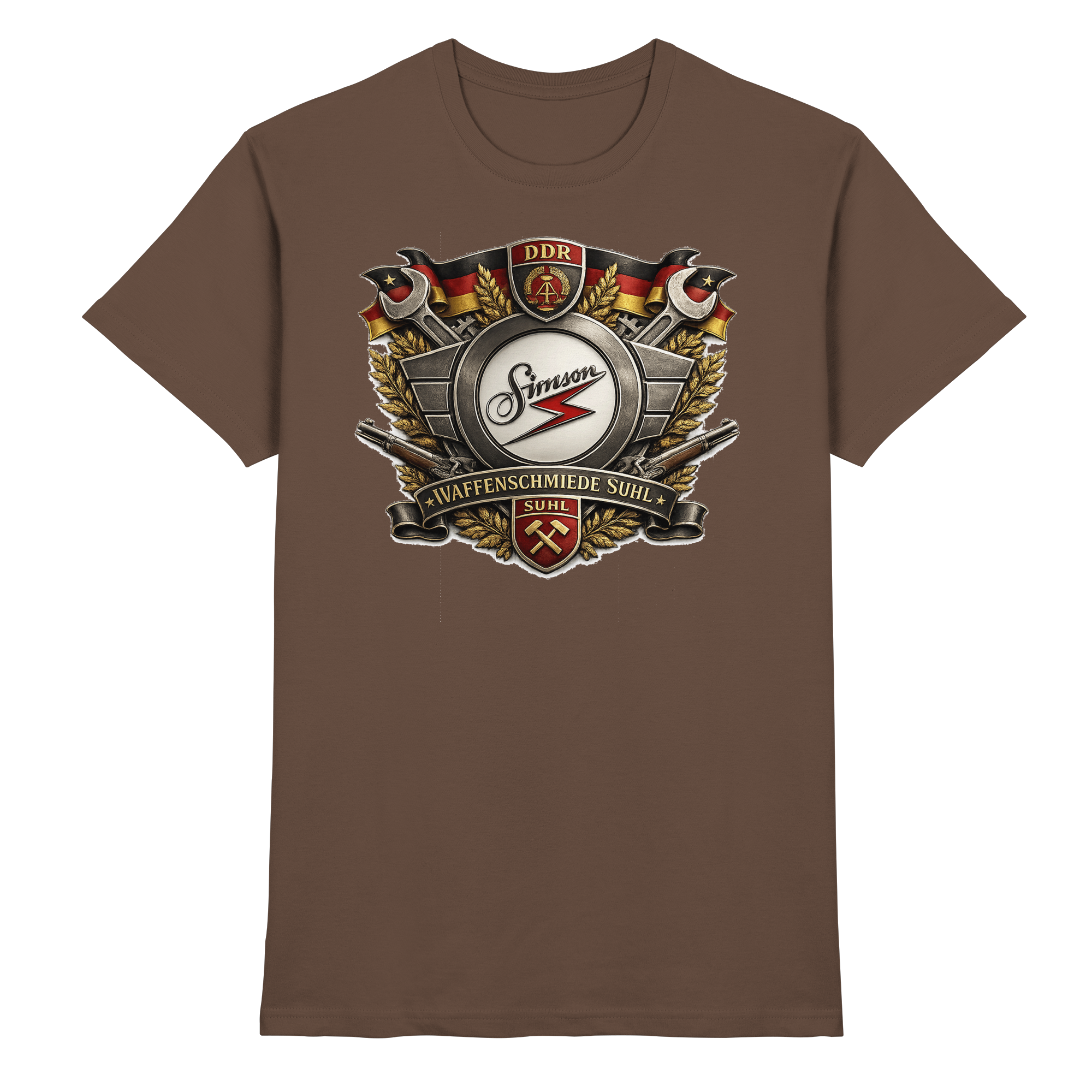 Simson Waffenschmiede Suhl Geschenk - Premium Shirt
