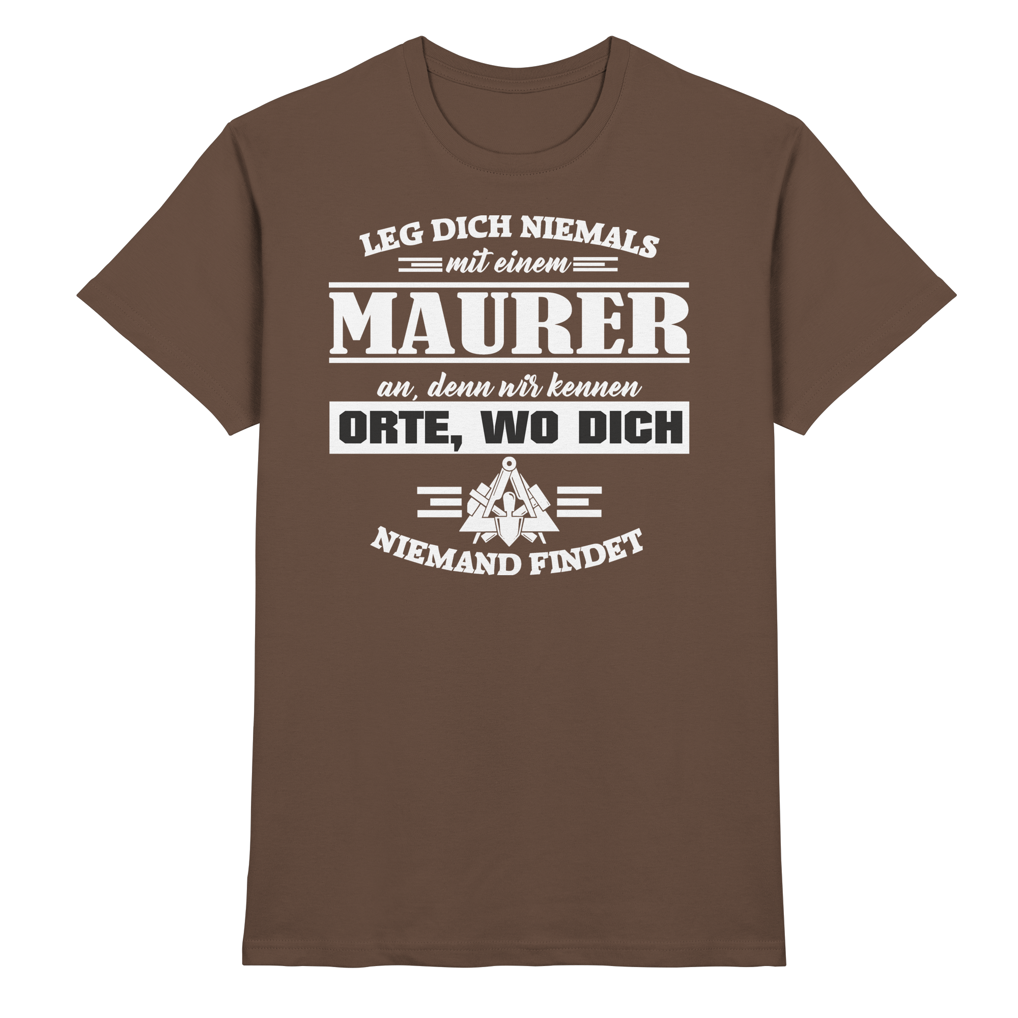 Maurer Handwerk - Premium Shirt