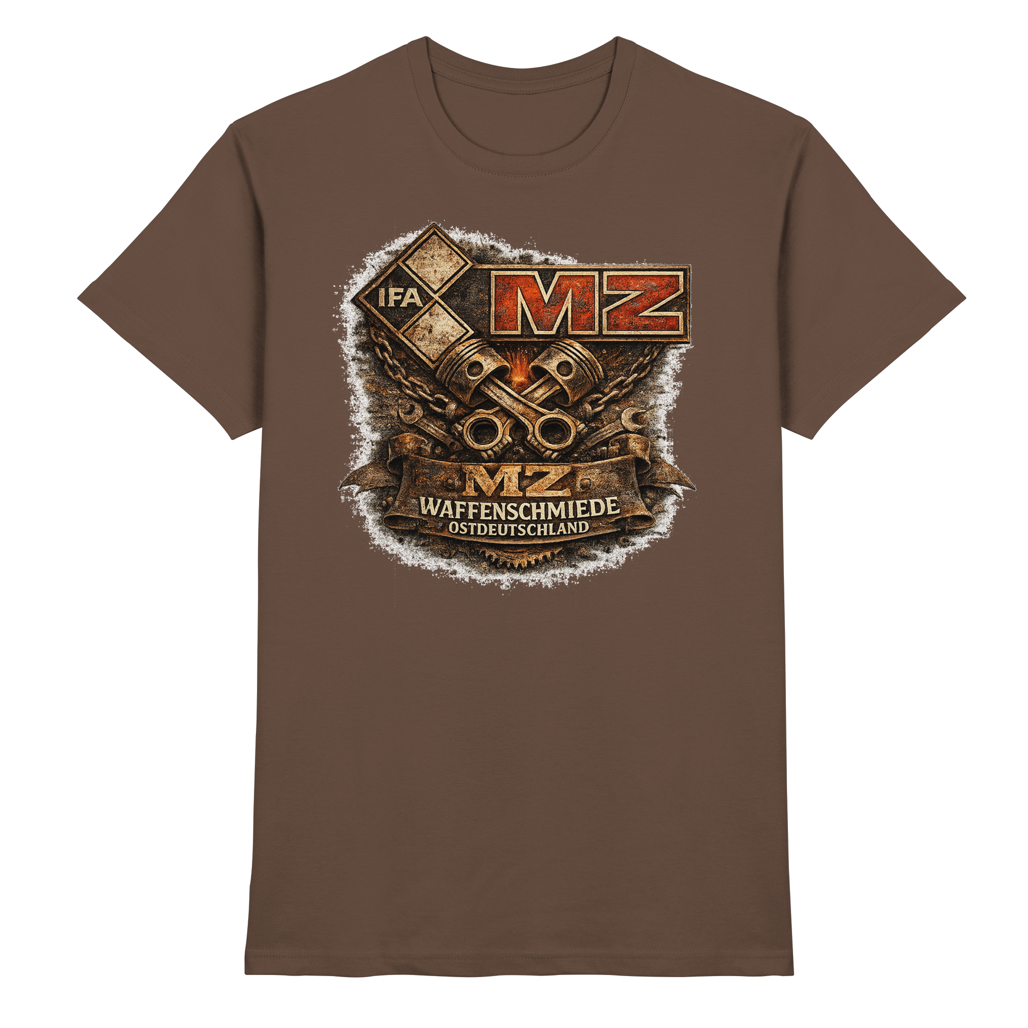 MZ IFA Waffenschmiede Ostdeutschland - Premium Shirt