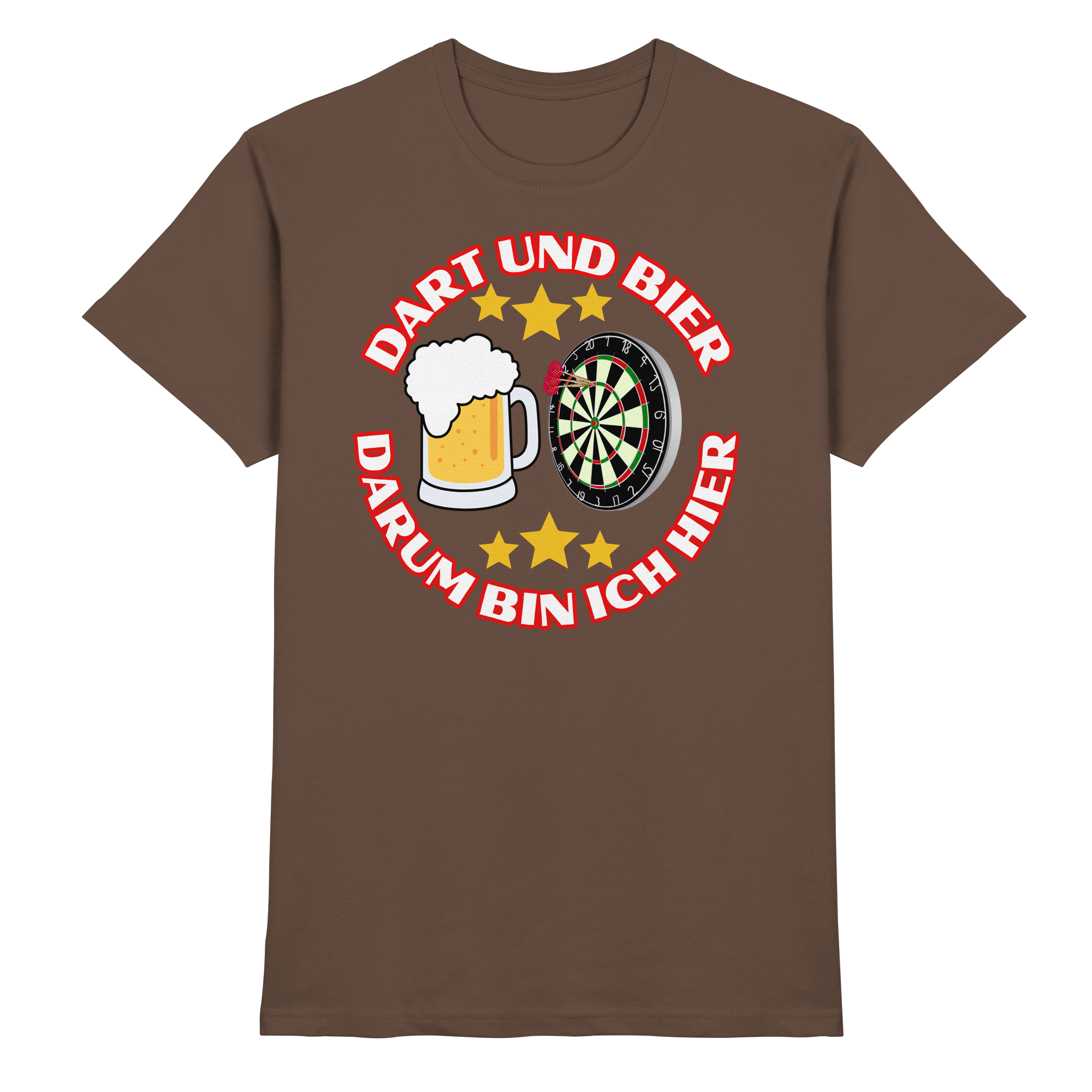 DART UND BIER - Premium Shirt