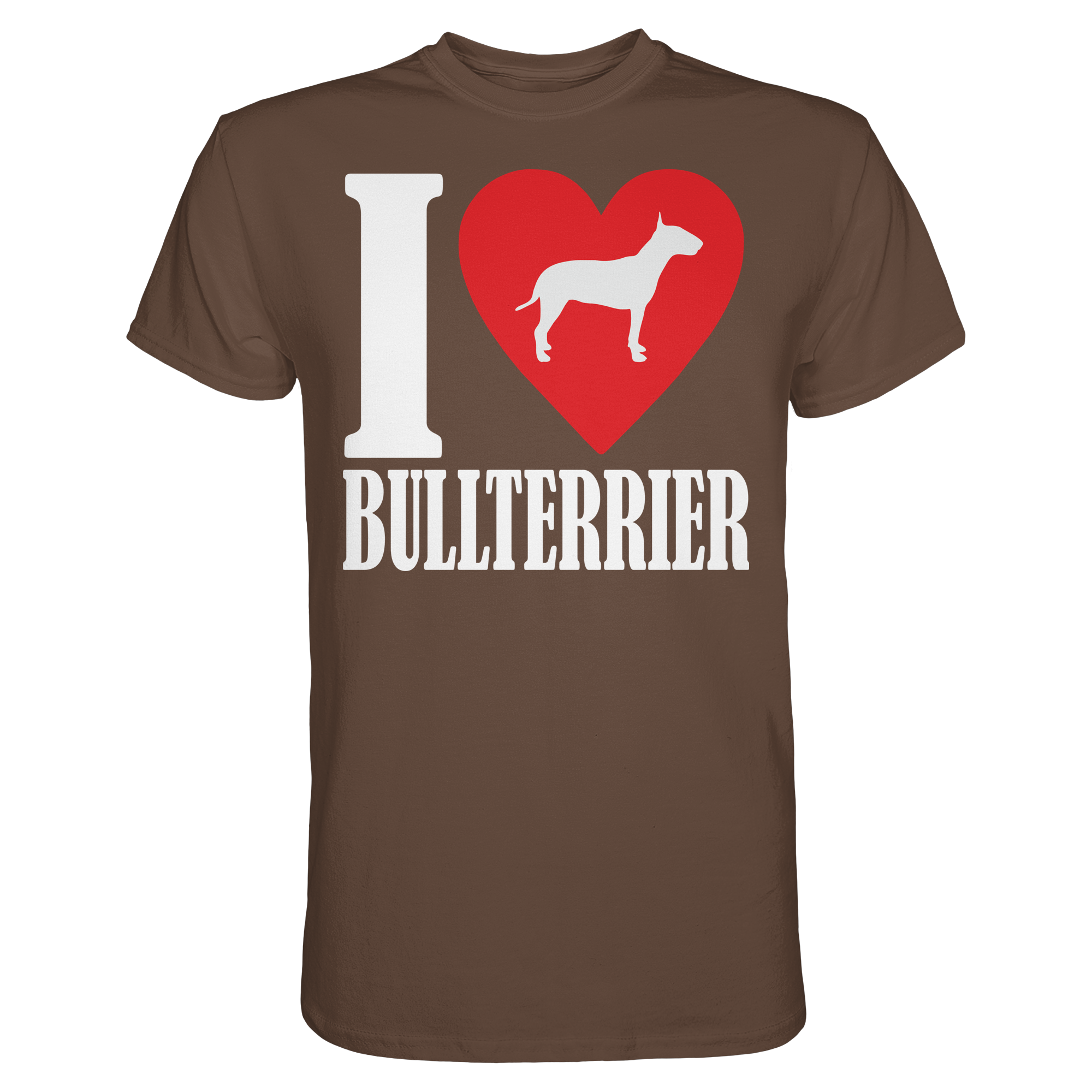 I LOVE BULLTERRIER - Premium Shirt