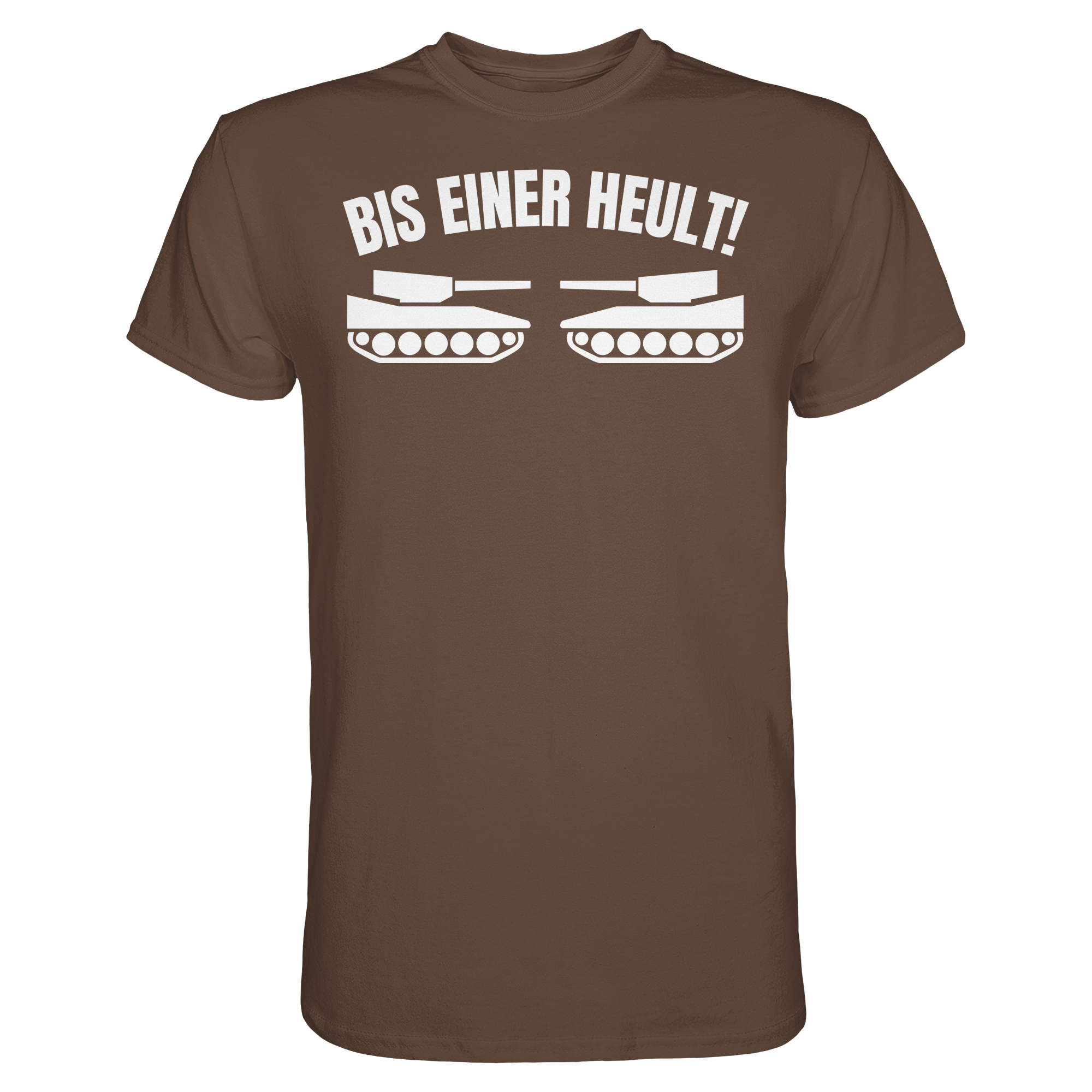 Lustige Sprüche BIS EINER HEULT - Premium Shirt