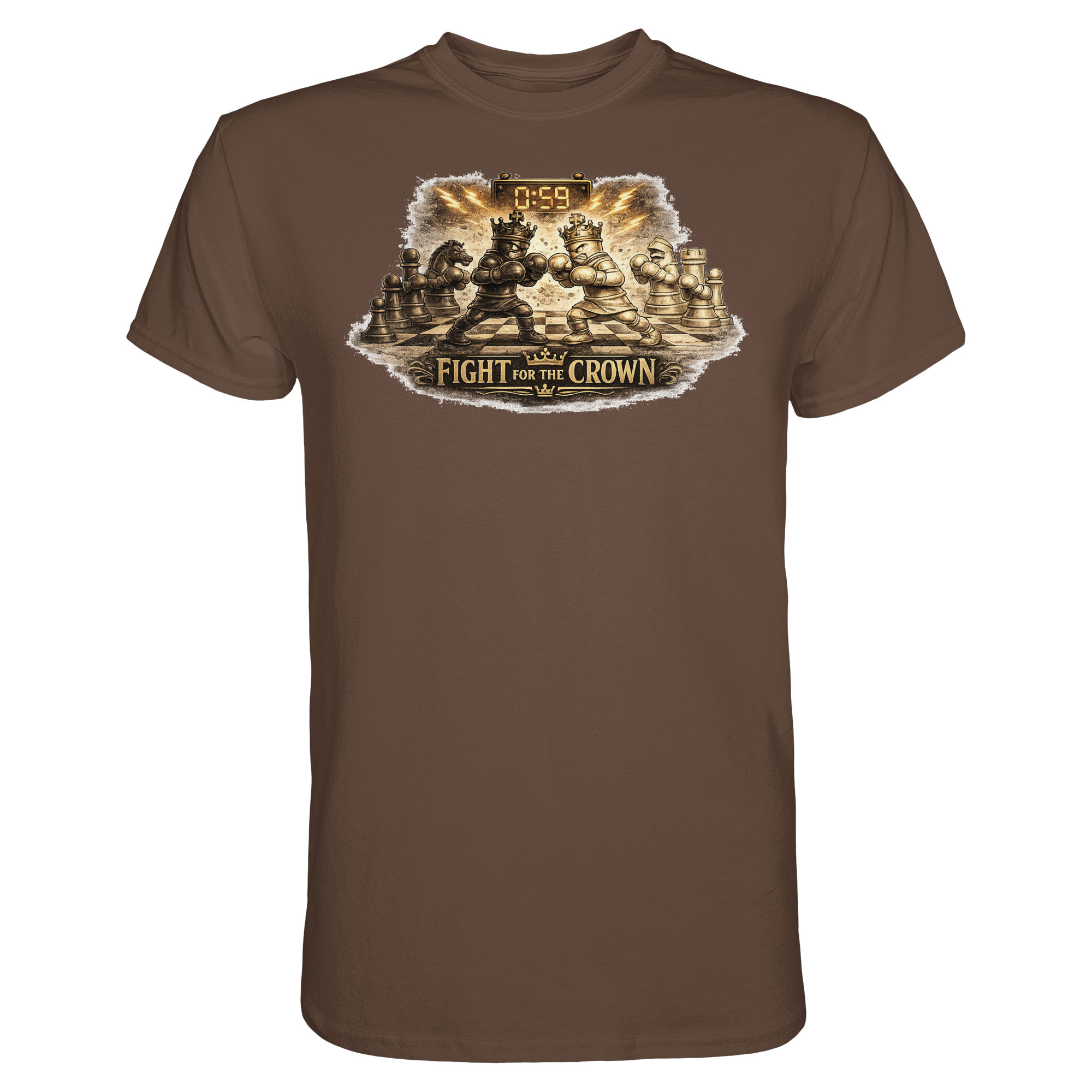 Schach/ FIGHT FOR THE CROWN - Premium Shirt