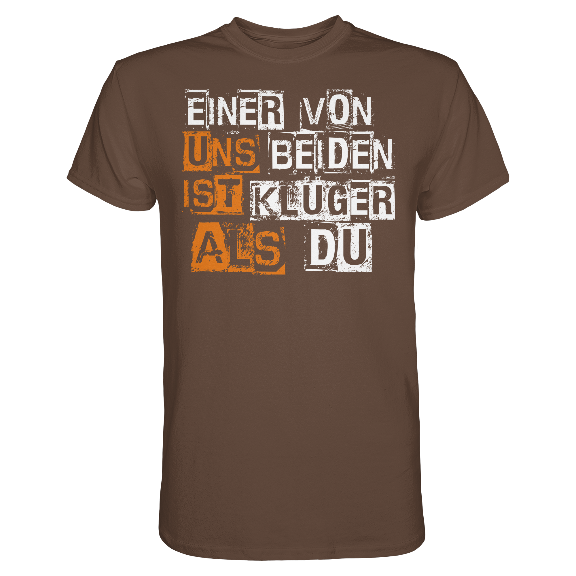 Lustige Sprüche EINER VON UNS BEIDEN - Premium Shirt