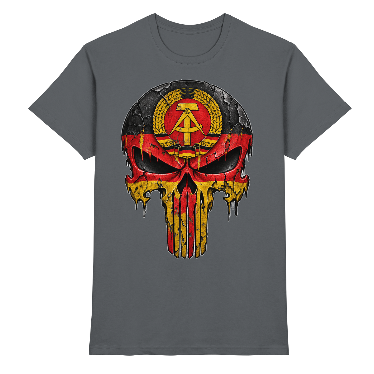Punisher DDR Ostdeutschland - Premium Shirt