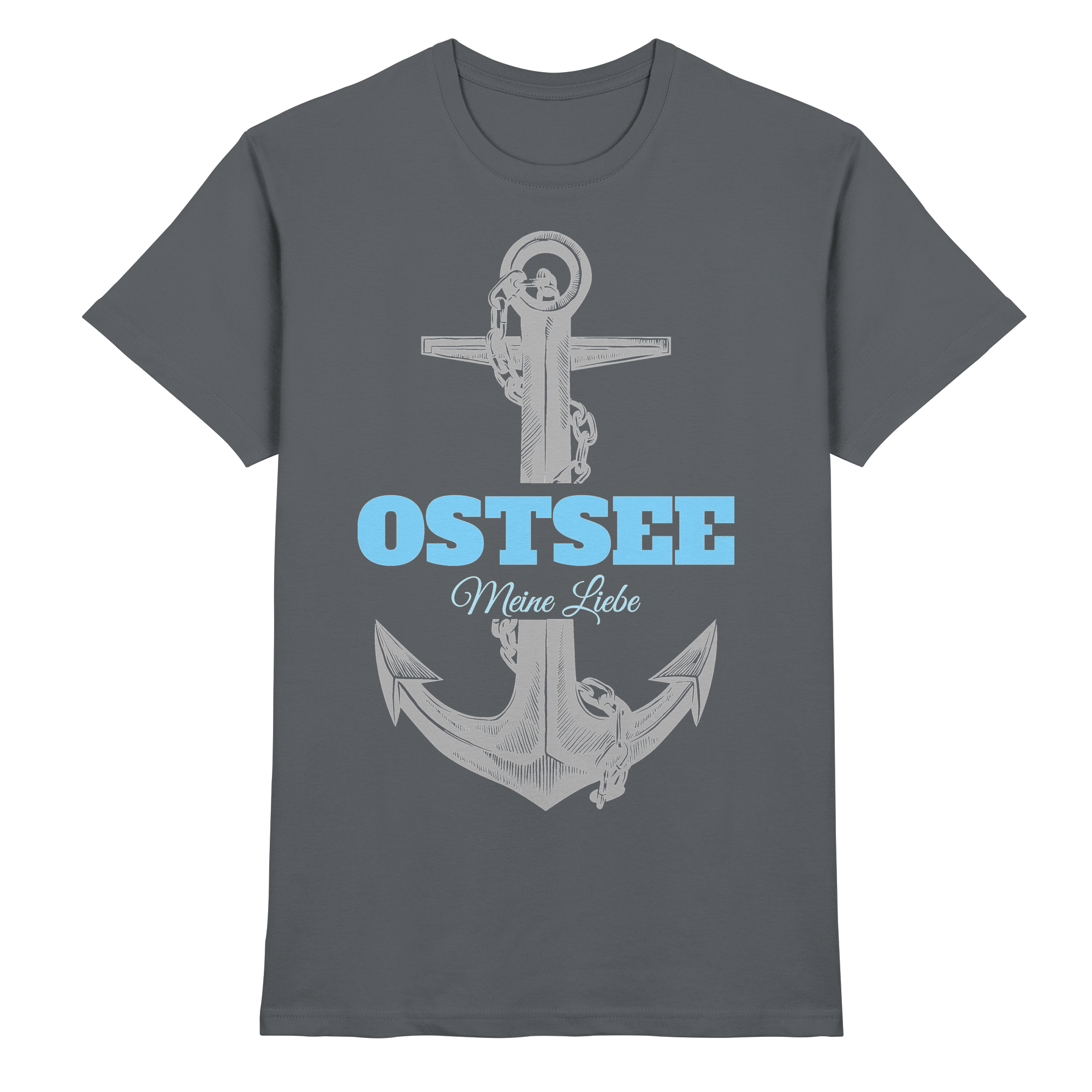 Ostsee Ferien Urlaub Geschenk - Premium Shirt
