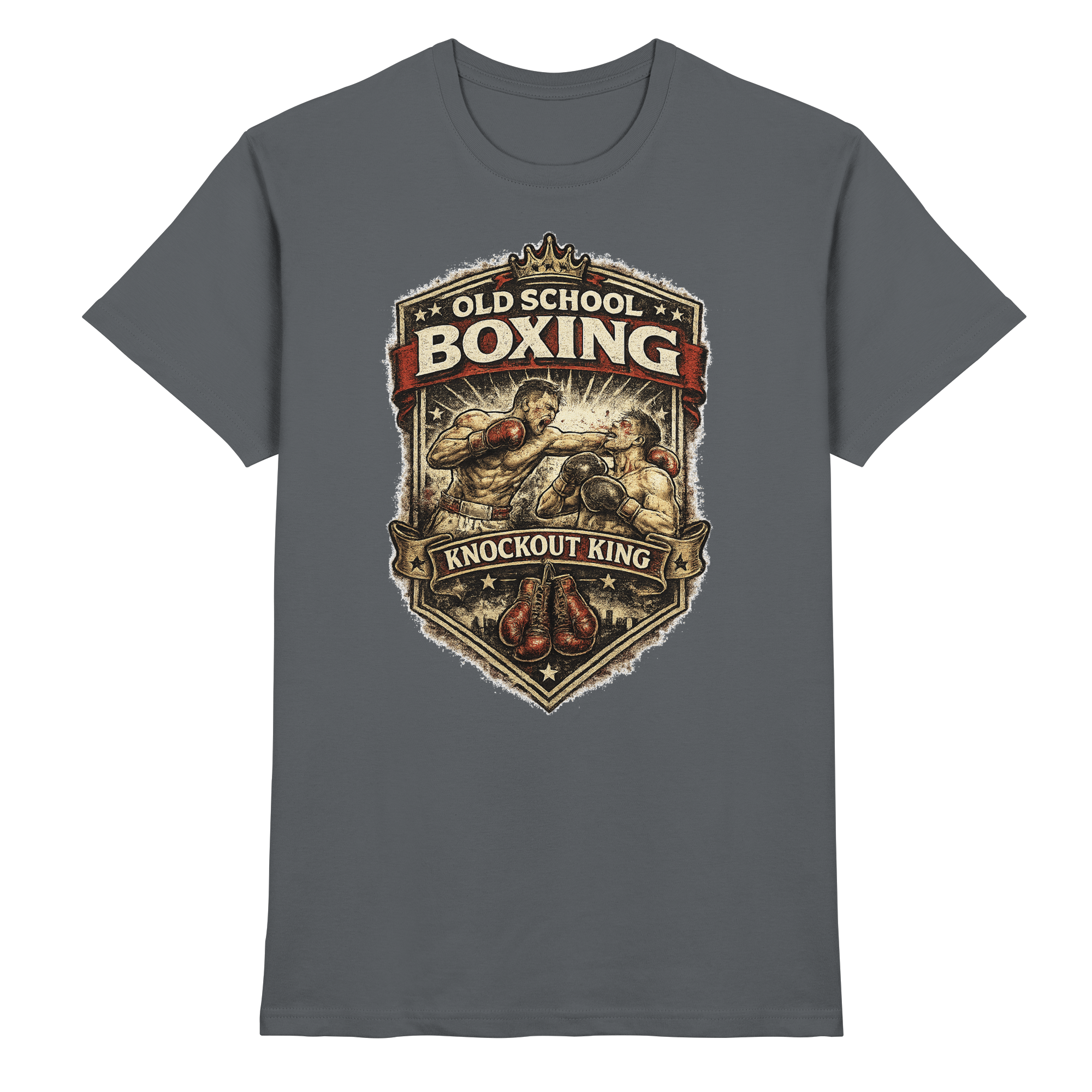 Boxsport OLD SCHOOL BOXING - Premium Shirt