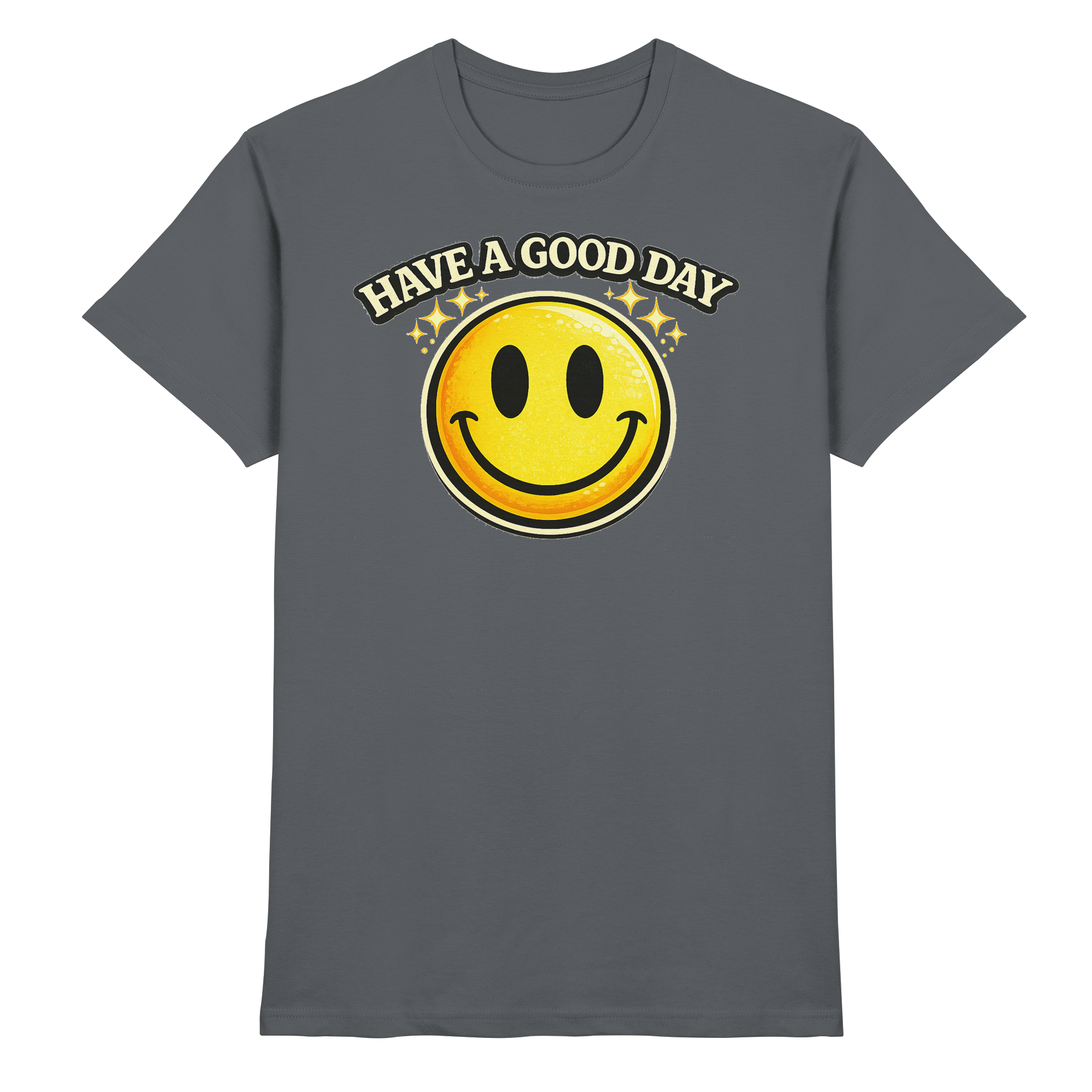 Smiley HAVE A GOOD DAY Geschenk - Premium Shirt