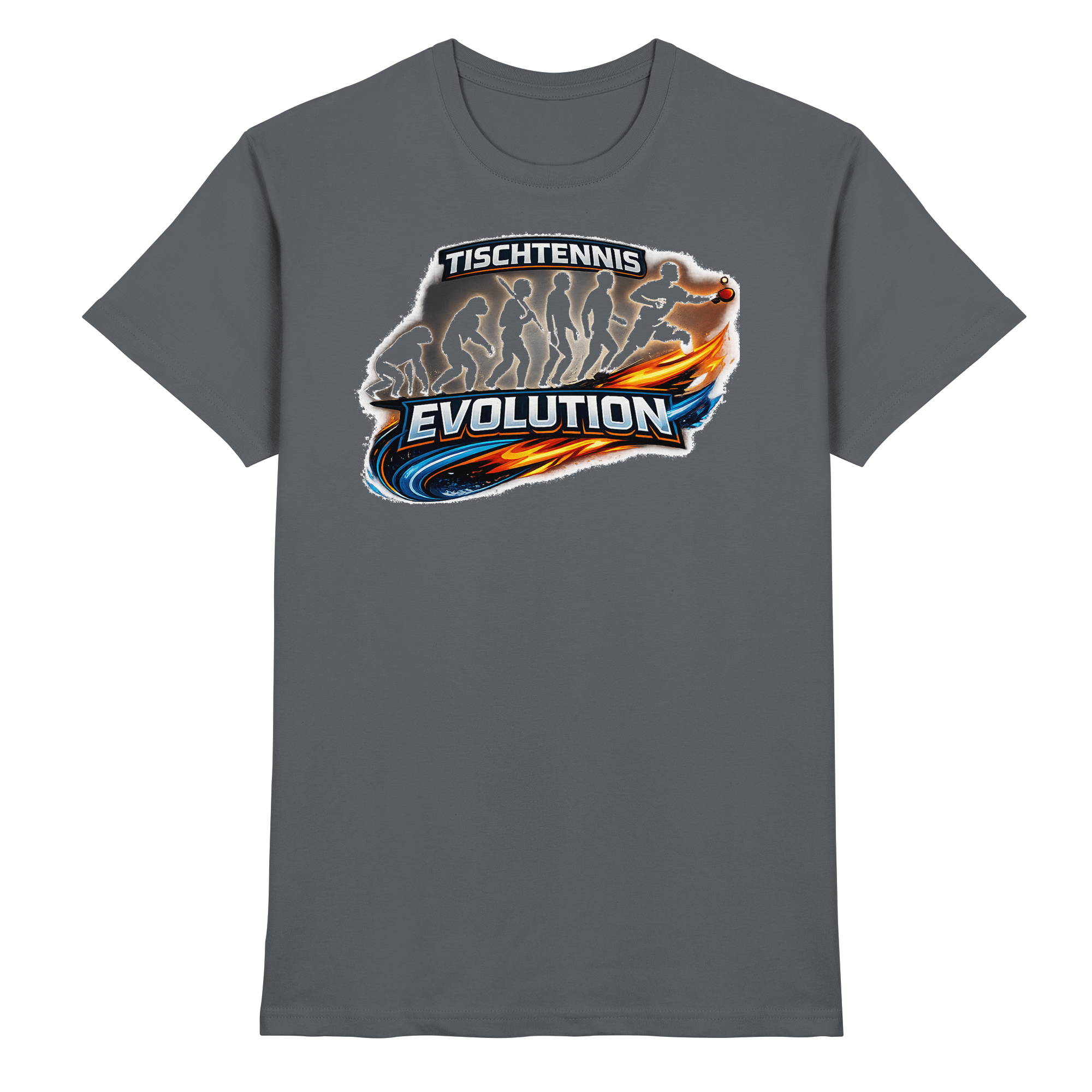 Tischtennis Evolution Sport Geschenk - Premium Shirt