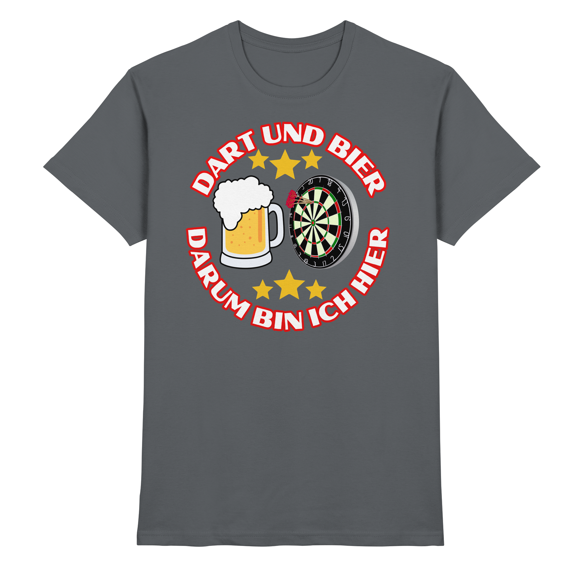 DART UND BIER - Premium Shirt