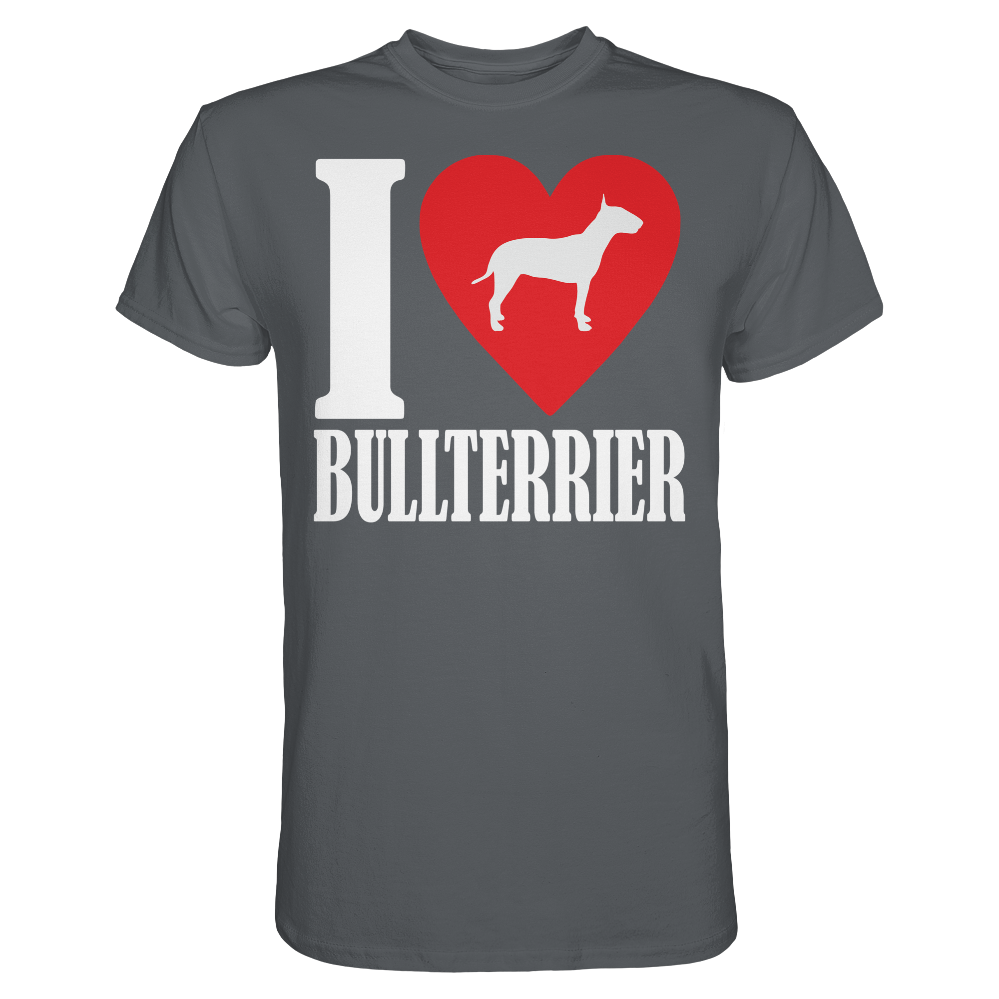 I LOVE BULLTERRIER - Premium Shirt
