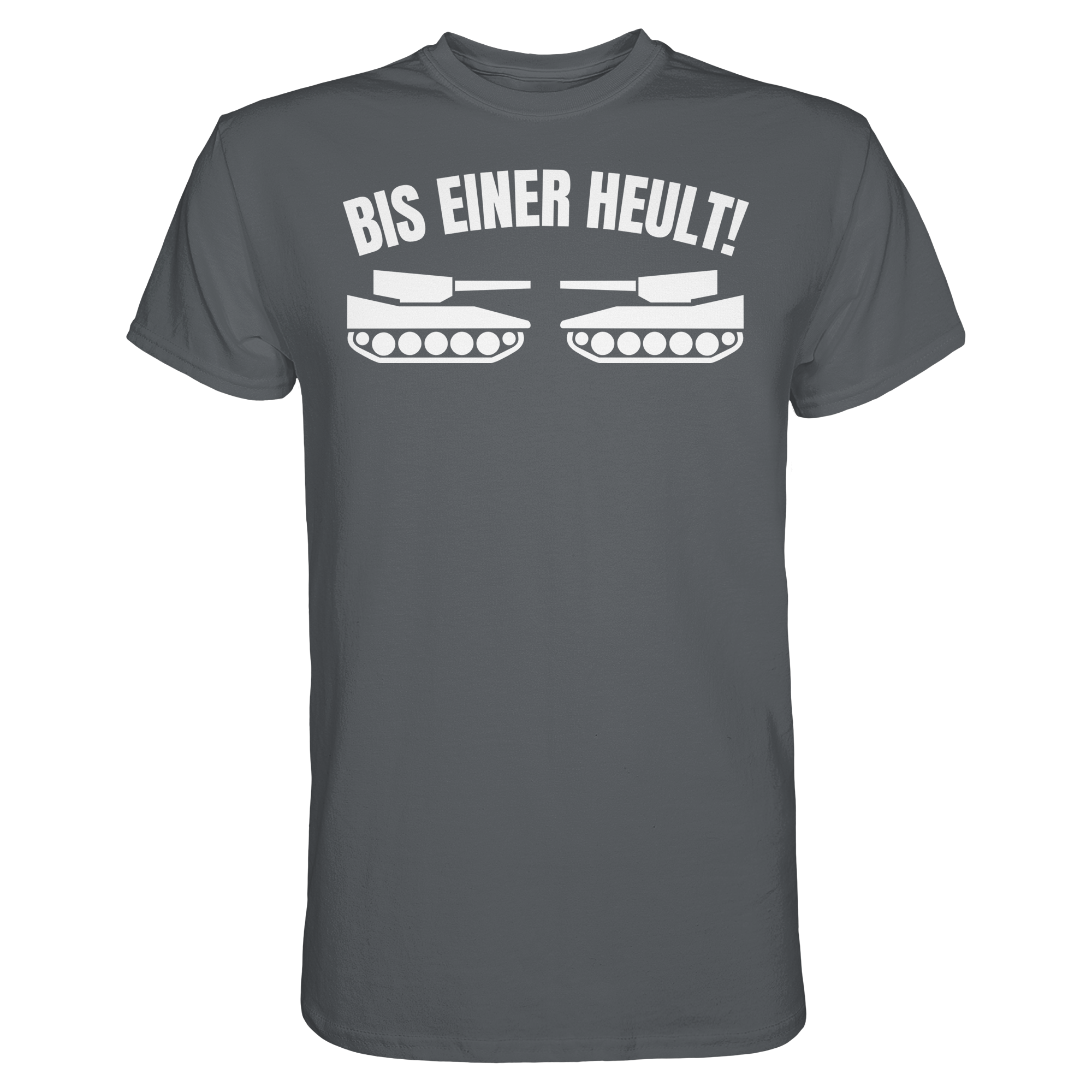 Lustige Sprüche BIS EINER HEULT - Premium Shirt