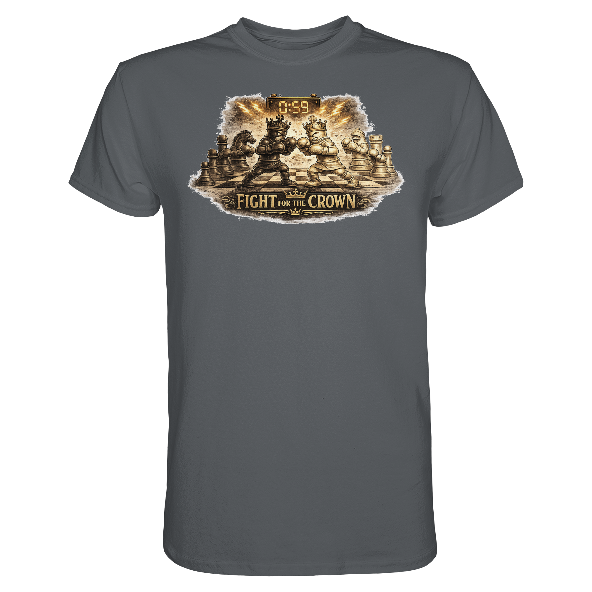 Schach/ FIGHT FOR THE CROWN - Premium Shirt