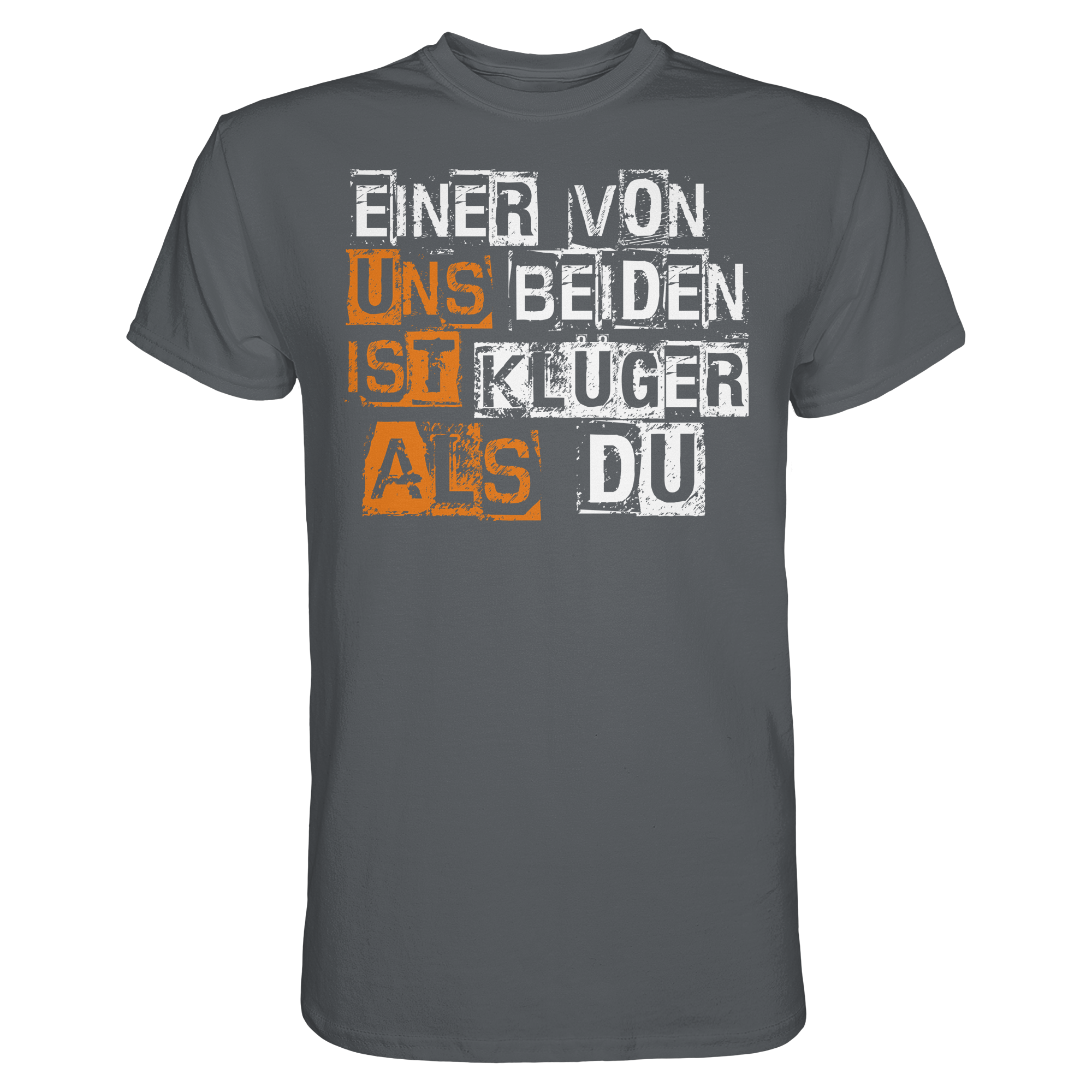 Lustige Sprüche EINER VON UNS BEIDEN - Premium Shirt