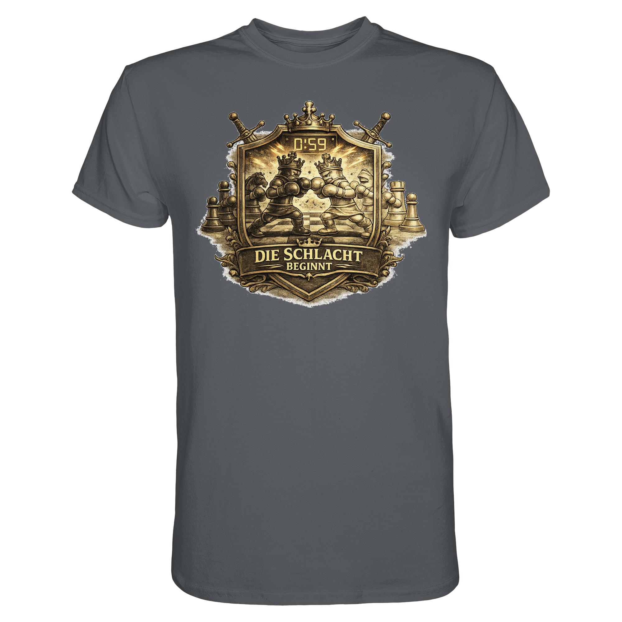 Schach/ DIE SCHLACHT BEGINNT - Premium Shirt