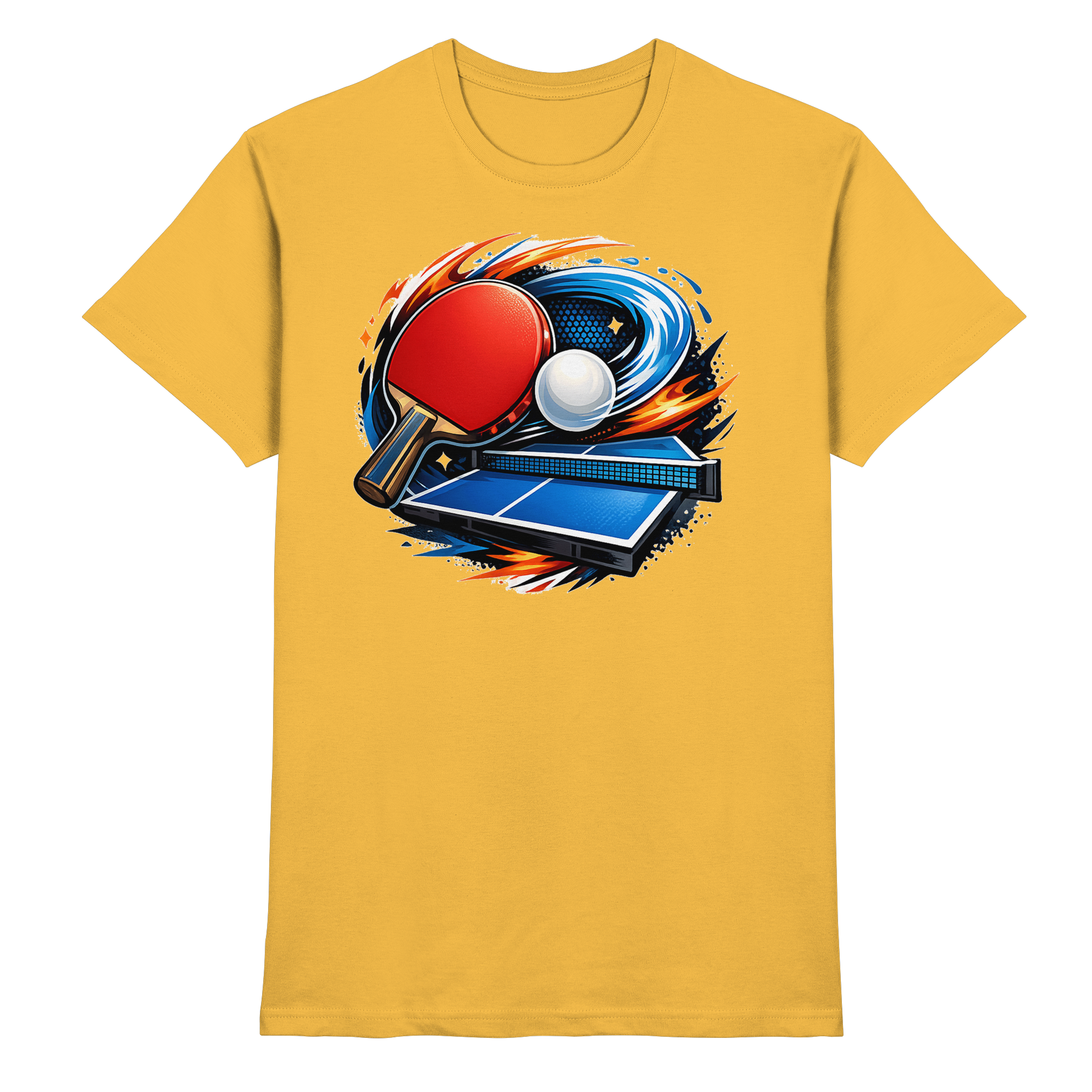 Tischtennis Sport Geschenk - Premium Shirt