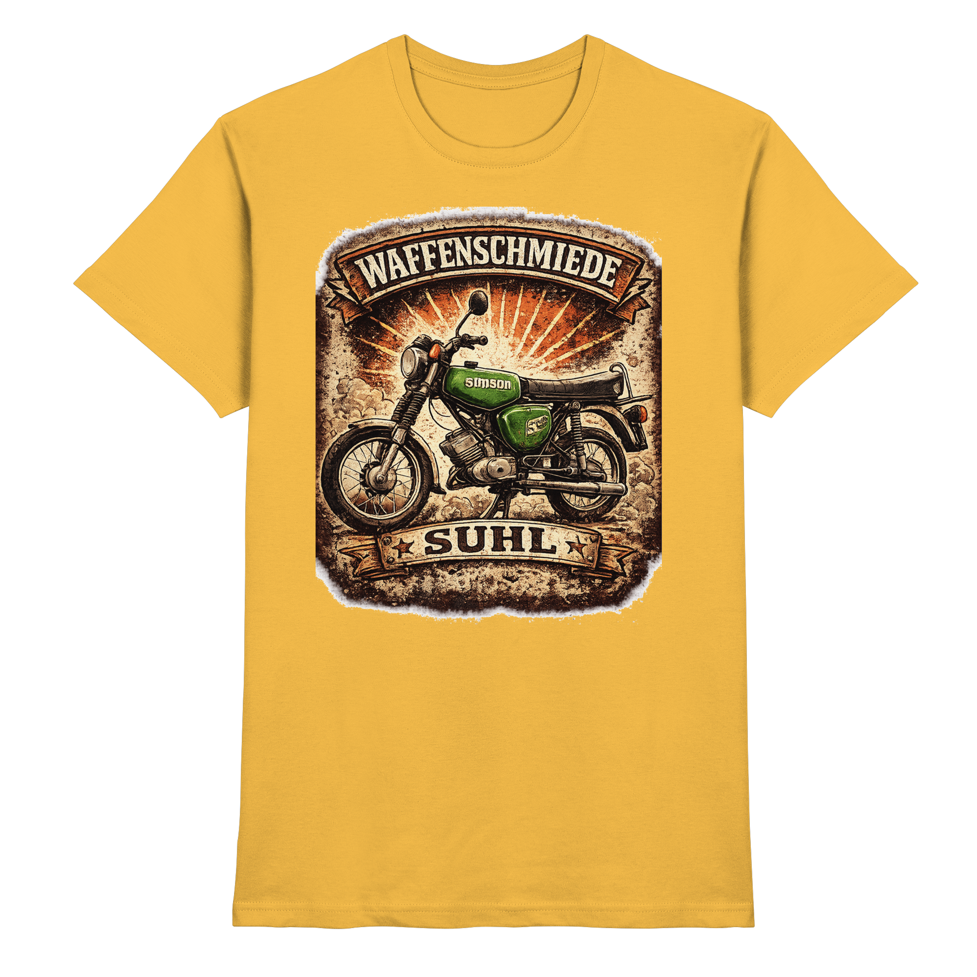 Simson Waffenschmiede Suhl - Premium Shirt