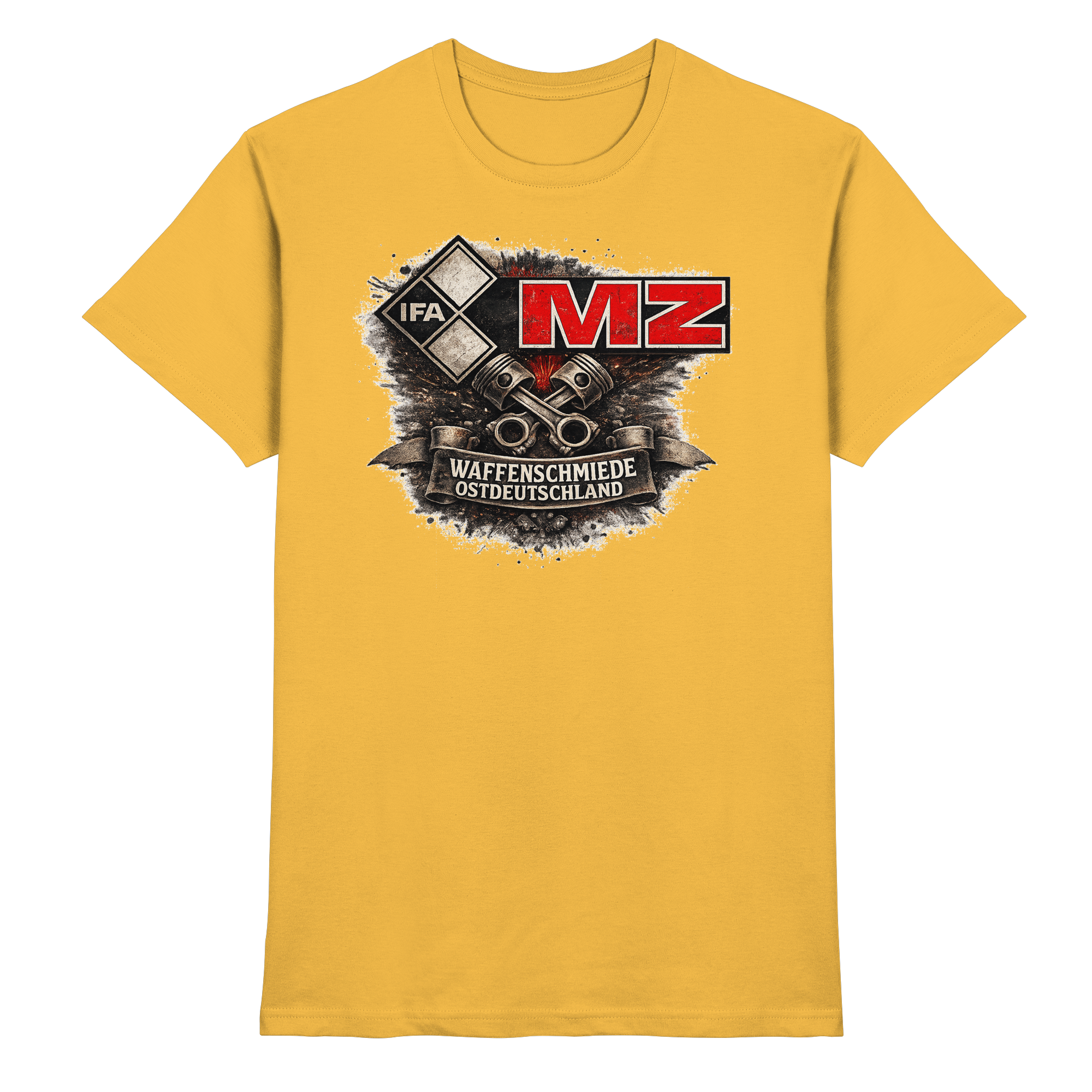 MZ IFA Waffenschmiede Ostdeutschland - Premium Shirt