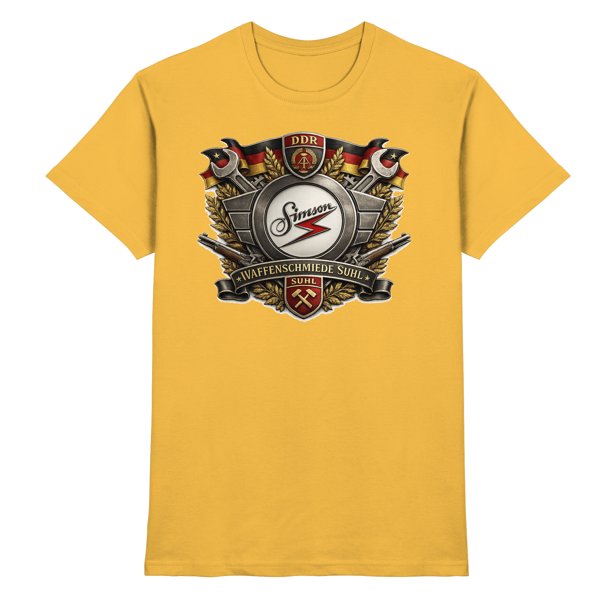 Simson Waffenschmiede Suhl Geschenk - Premium Shirt