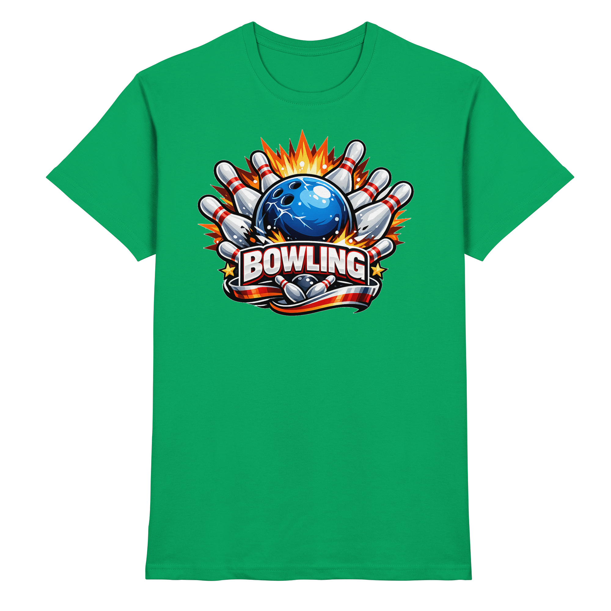 Bowling Sport Geschenk - Premium Shirt