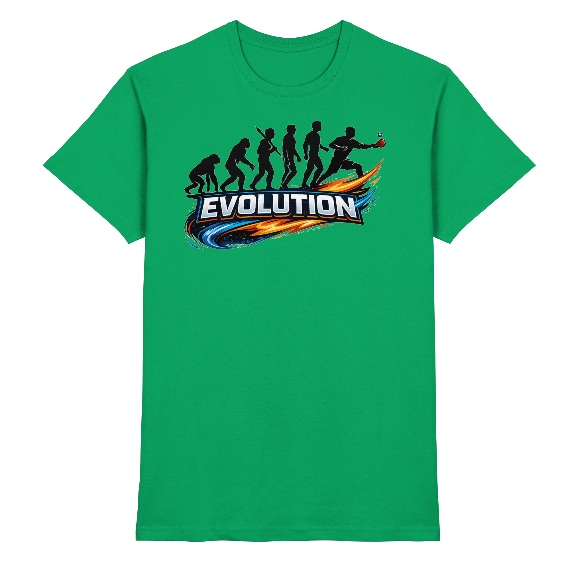 Tischtennis Evolution Sport Geschenk - Premium Shirt