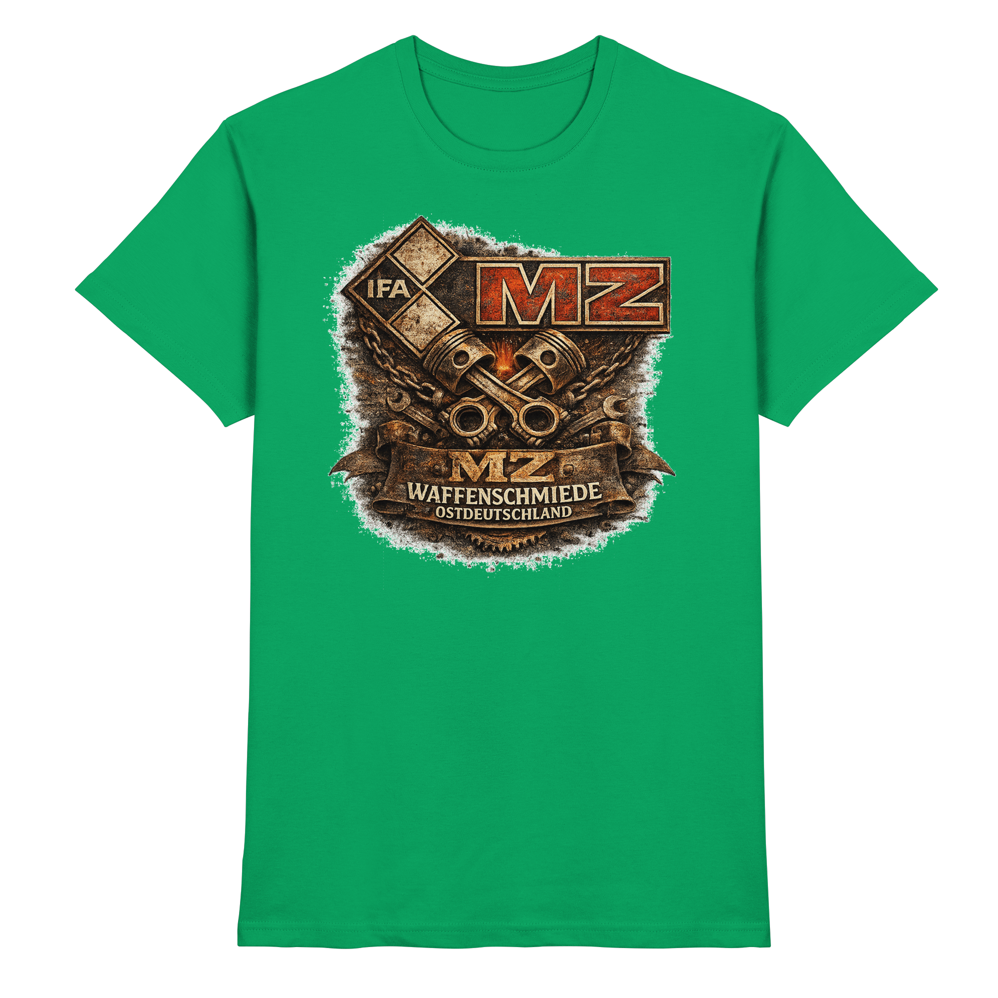 MZ IFA Waffenschmiede Ostdeutschland - Premium Shirt