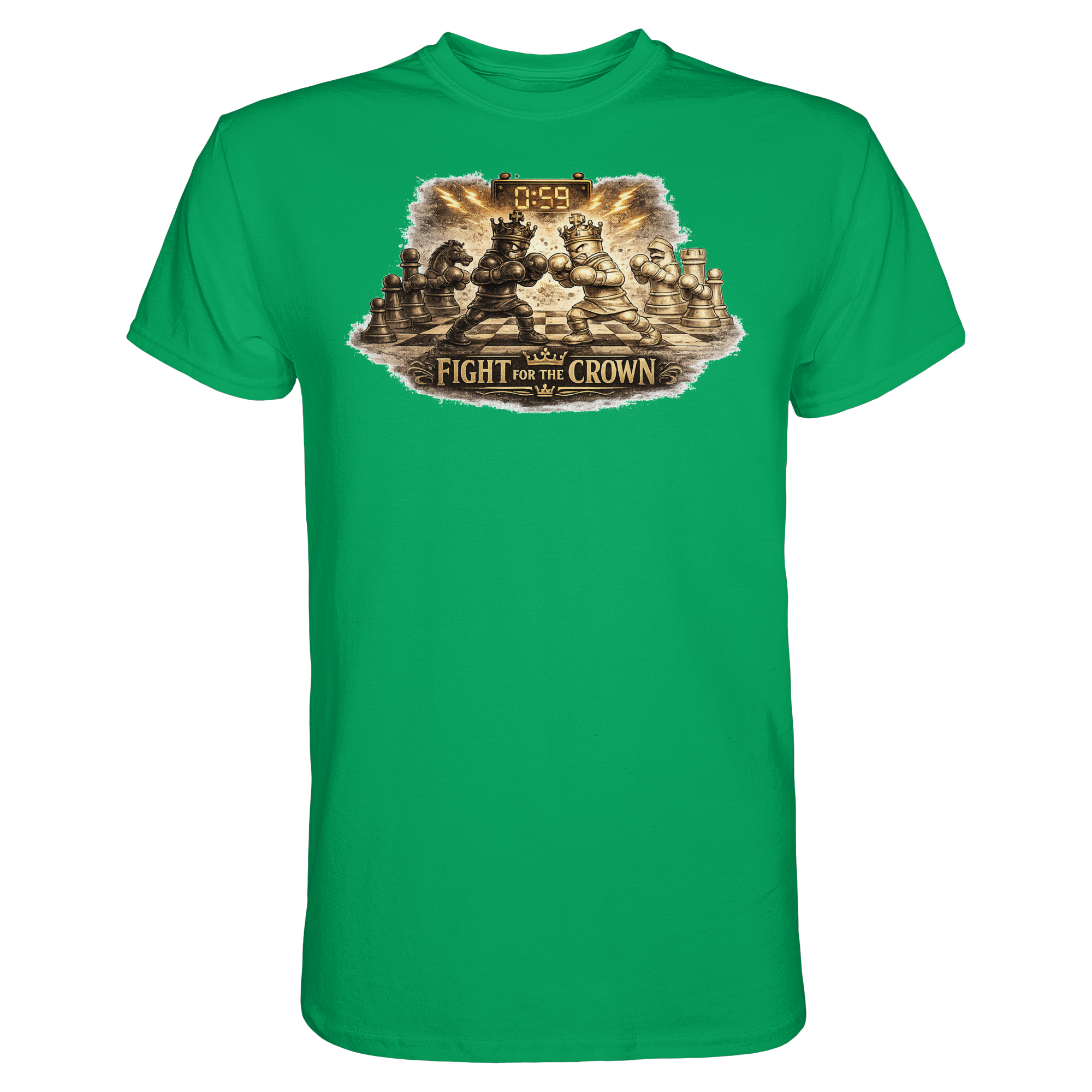 Schach/ FIGHT FOR THE CROWN - Premium Shirt