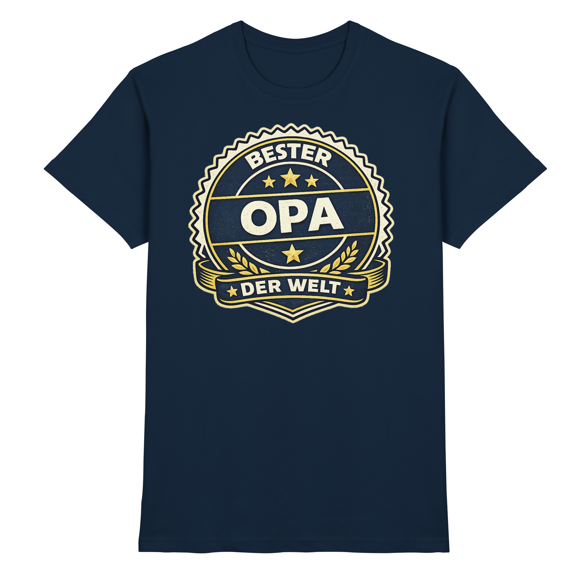 Bester Opa der Welt Fun Geschenk - Premium Shirt