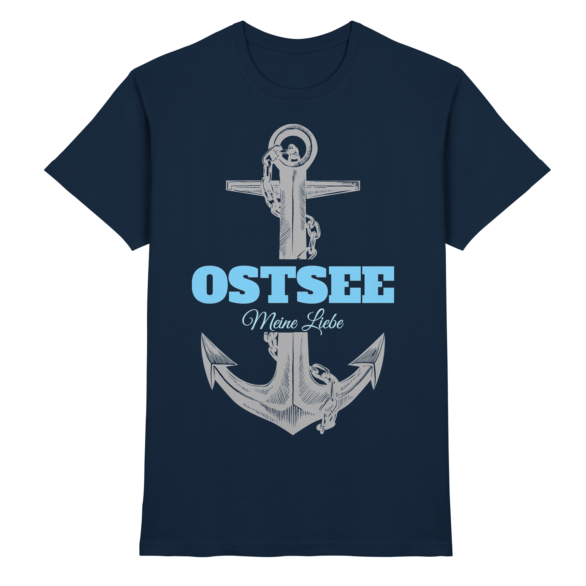 Ostsee Ferien Urlaub Geschenk - Premium Shirt