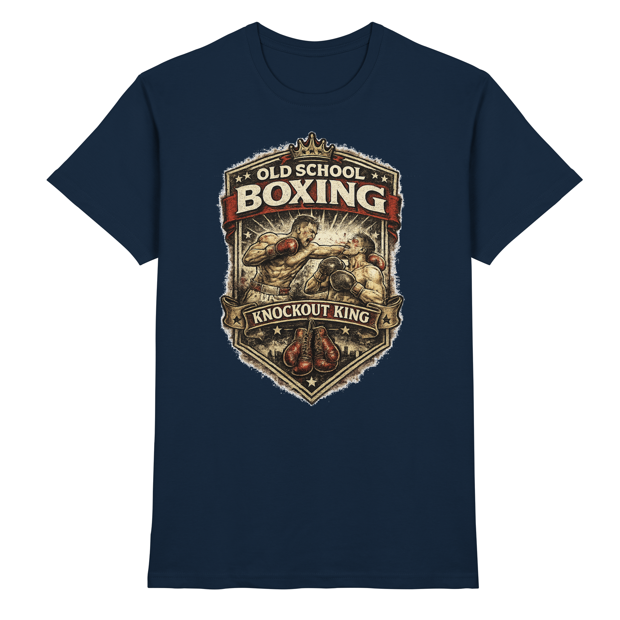 Boxsport OLD SCHOOL BOXING - Premium Shirt