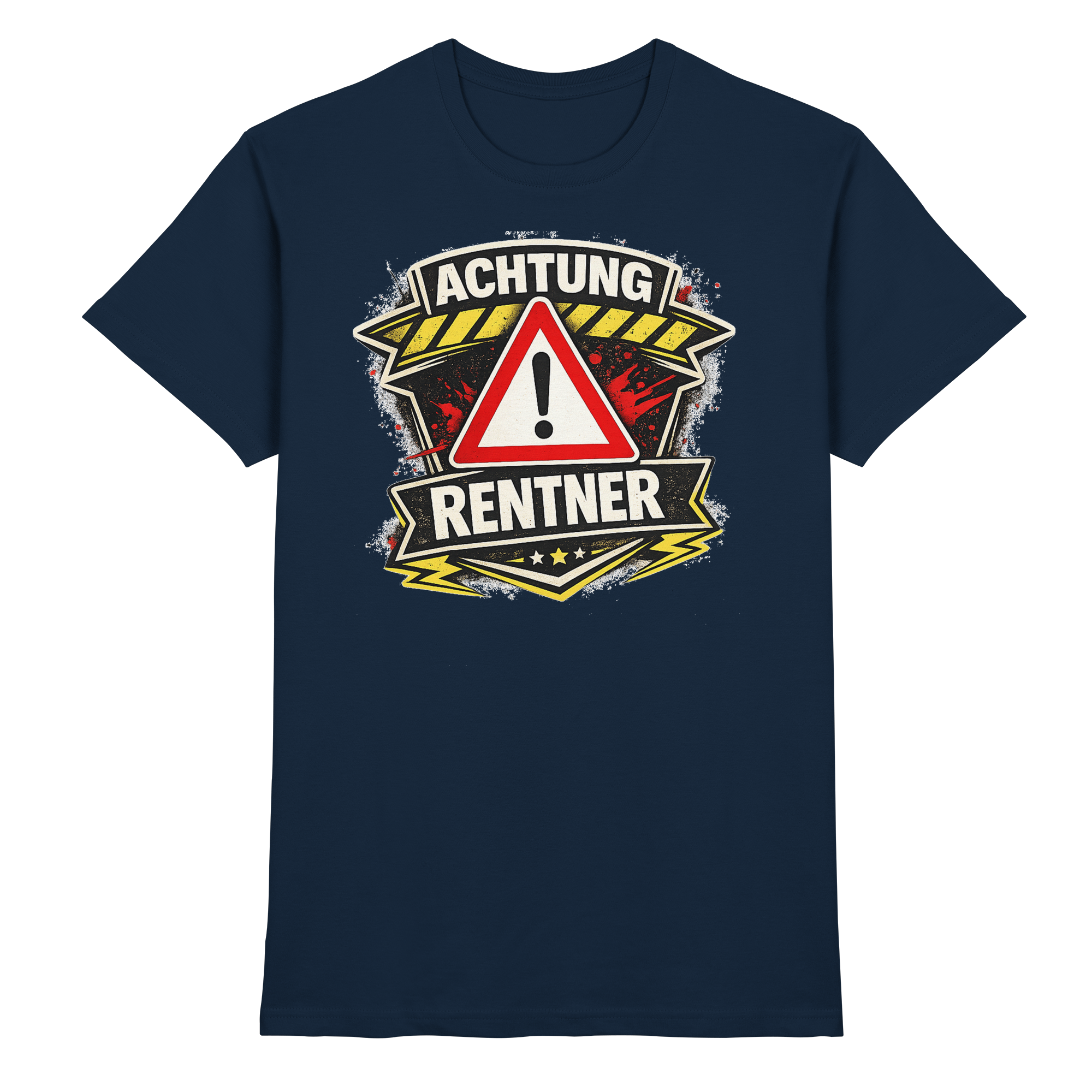 ACHTUNG RENTNER Geschenk - Premium Shirt