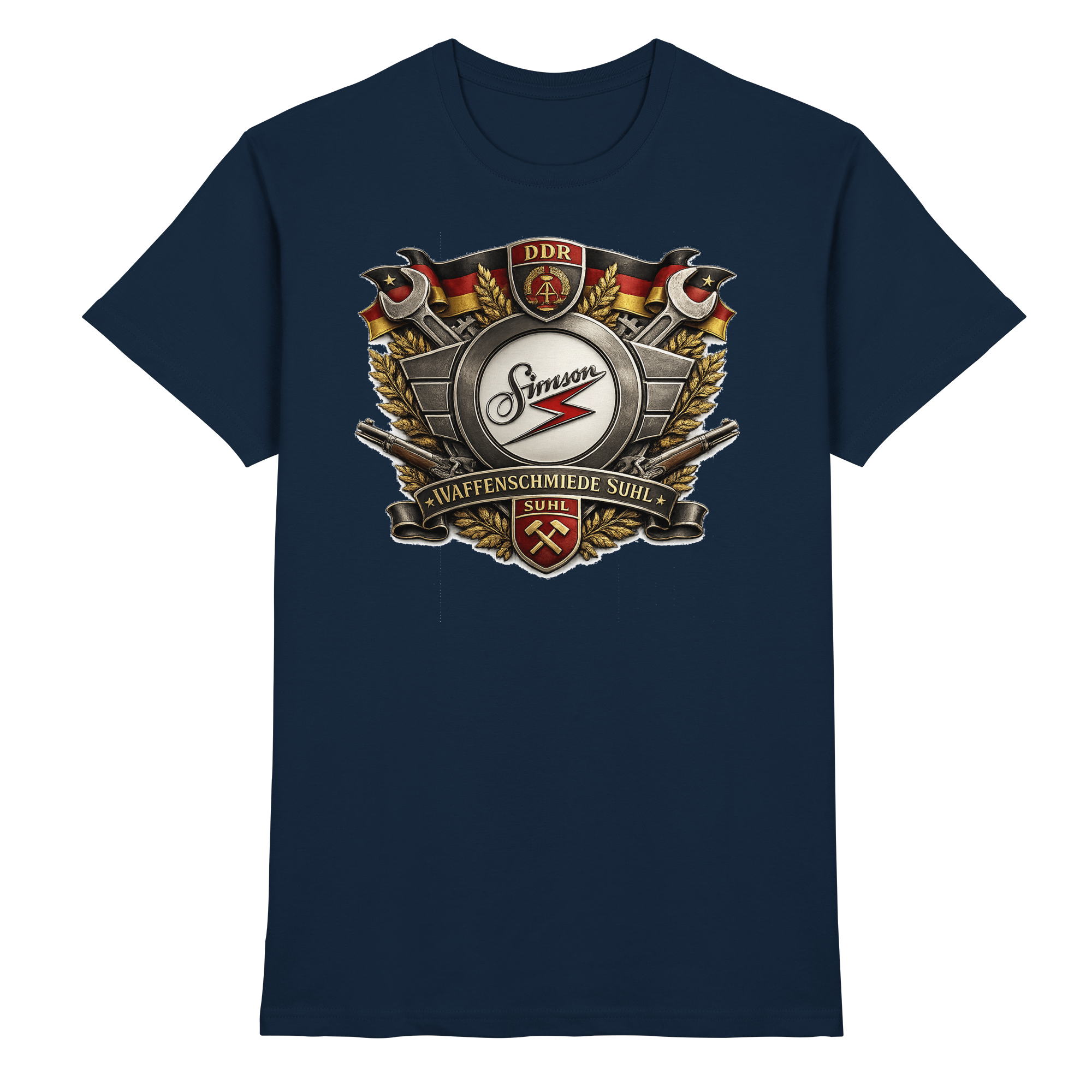 Simson Waffenschmiede Suhl Geschenk - Premium Shirt