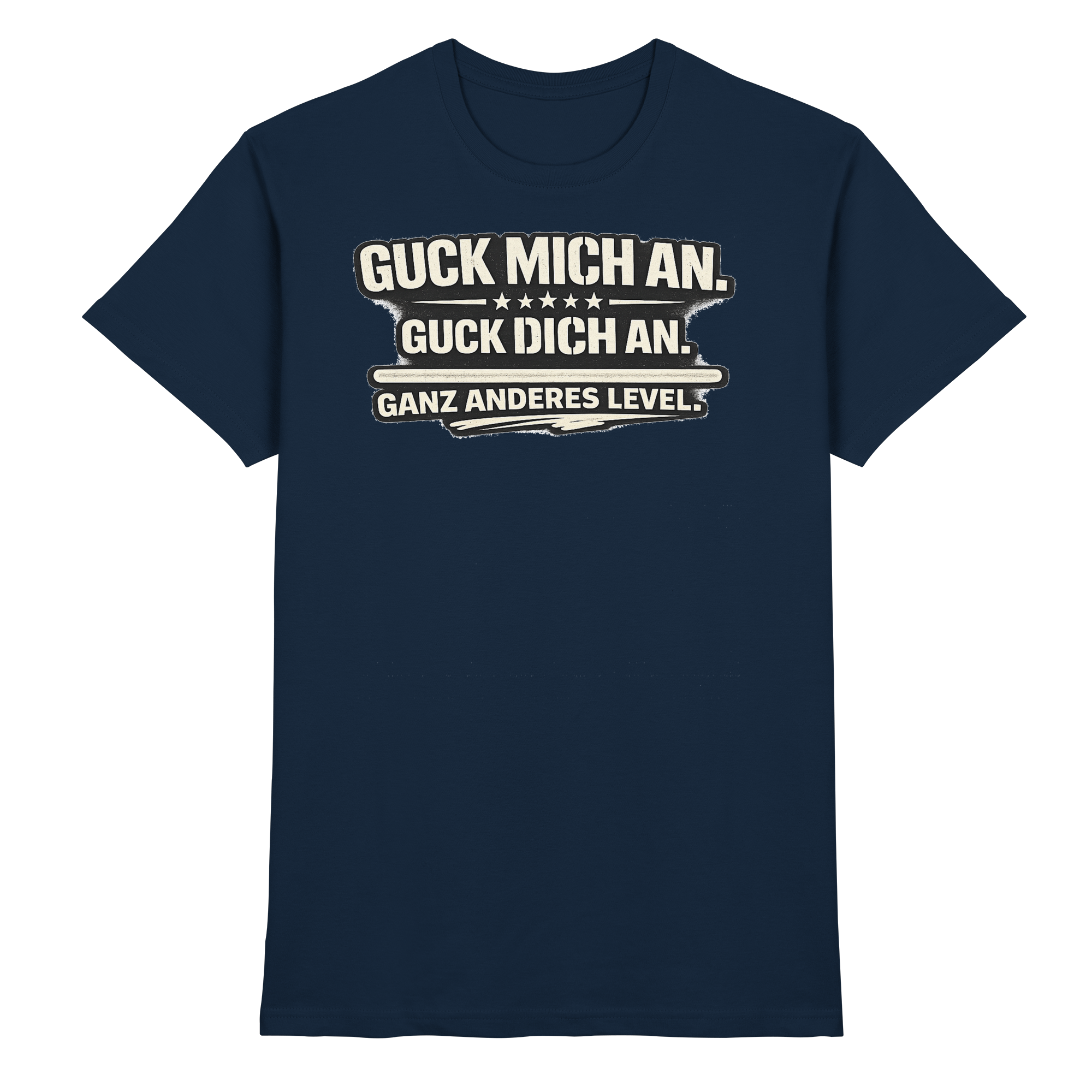 Lustige Sprüche GUCK MICH AN  - Premium Shirt