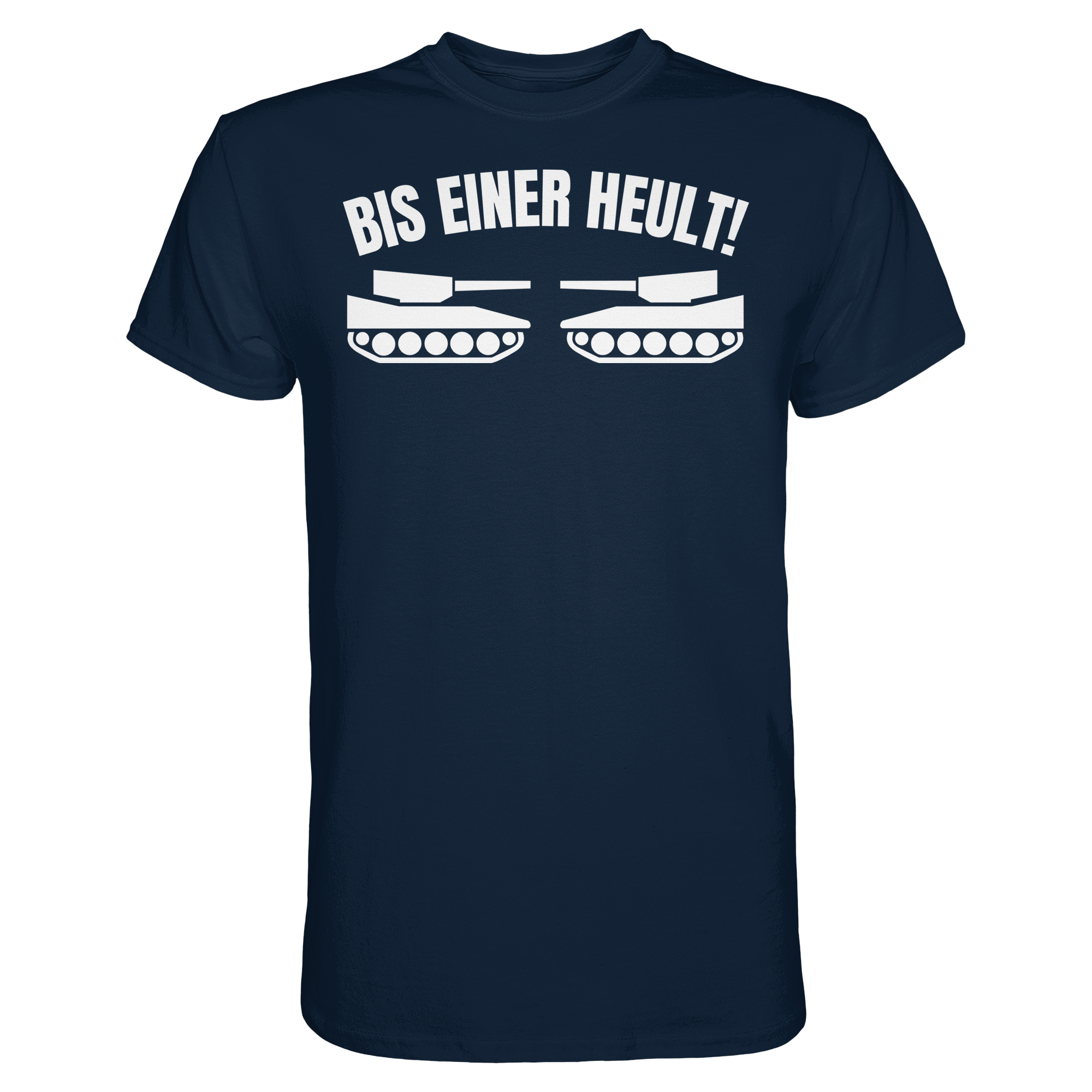 Lustige Sprüche BIS EINER HEULT - Premium Shirt