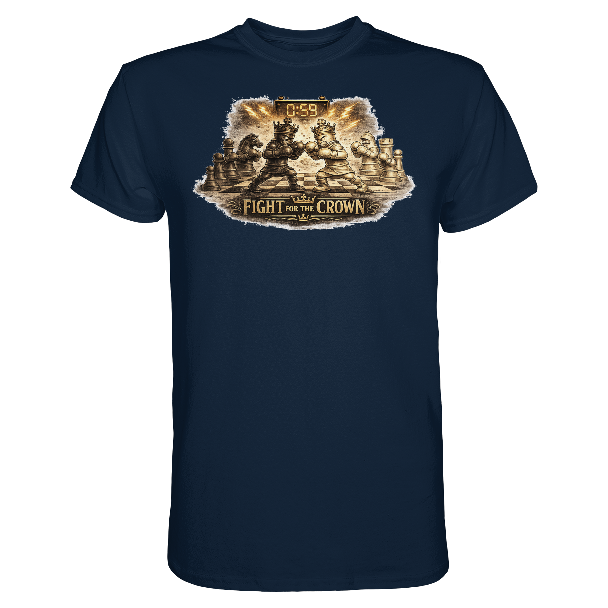 Schach/ FIGHT FOR THE CROWN - Premium Shirt