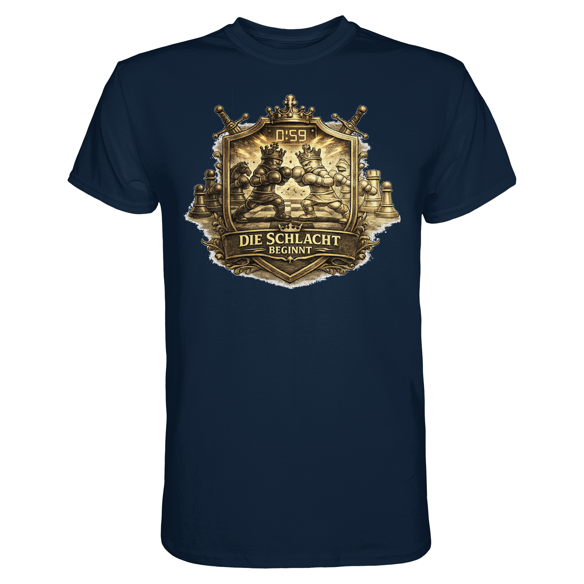 Schach/ DIE SCHLACHT BEGINNT - Premium Shirt