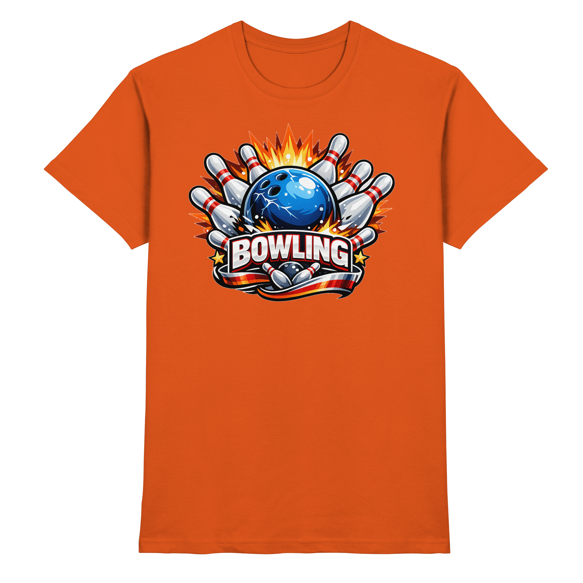 Bowling Sport Geschenk - Premium Shirt