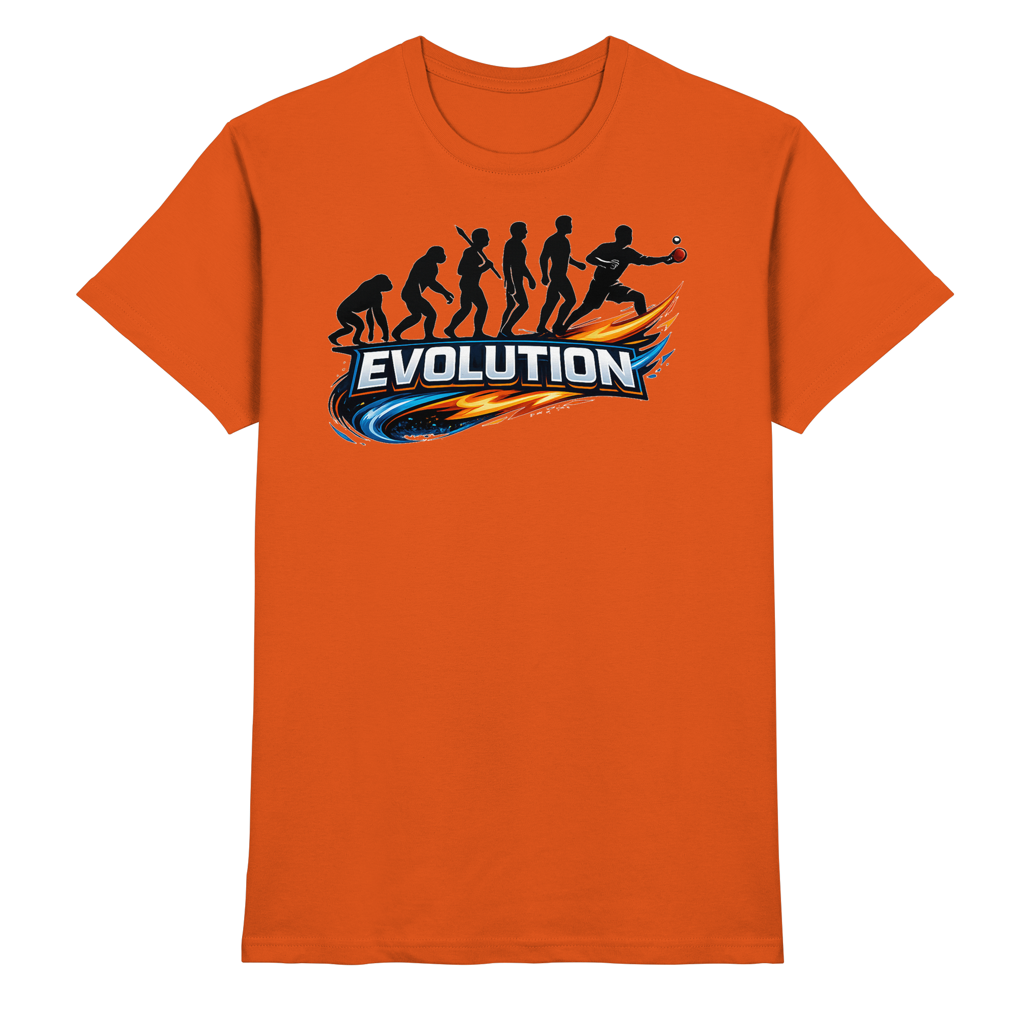 Tischtennis Evolution Sport Geschenk - Premium Shirt