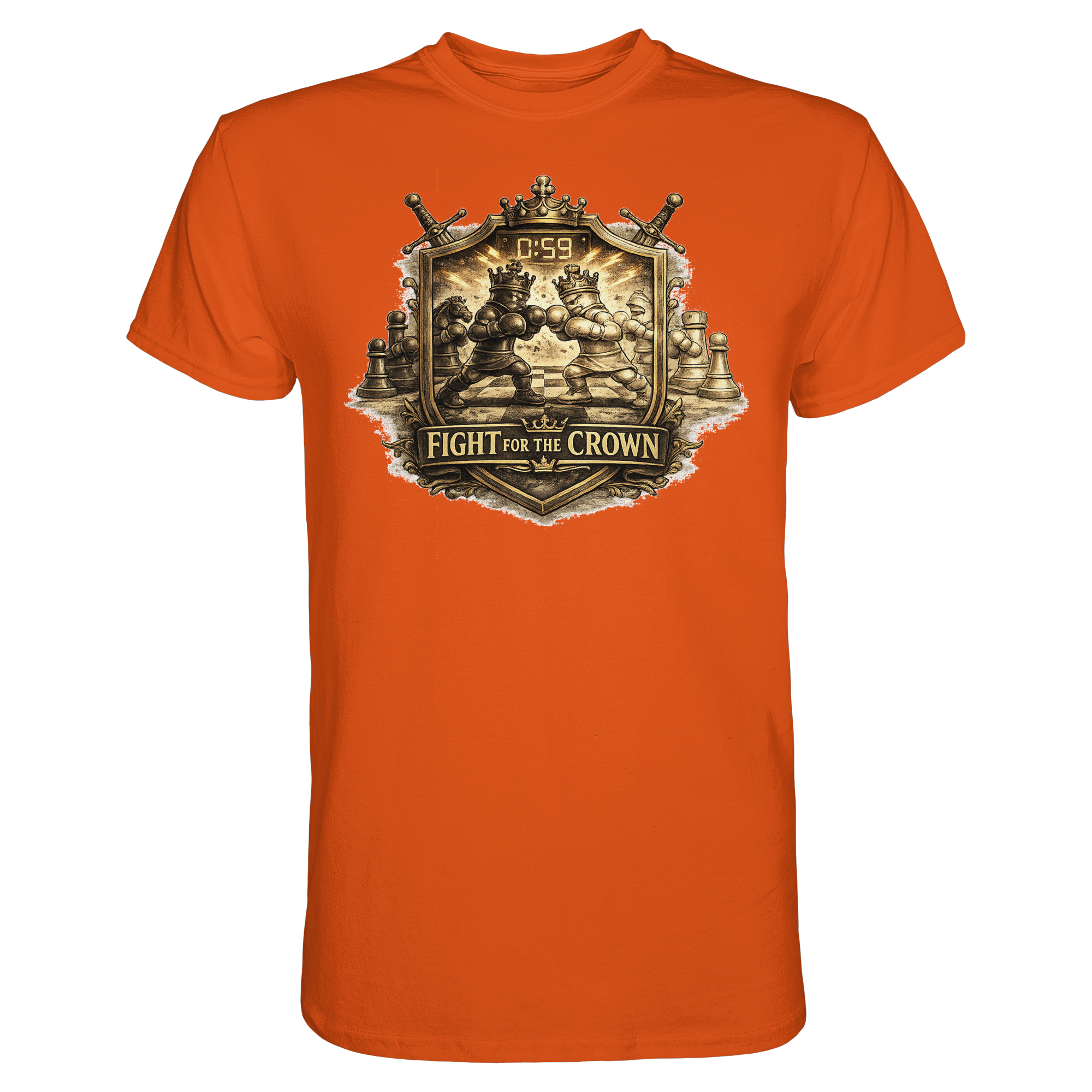 Schach Chess Fight for the Crown - Premium Shirt