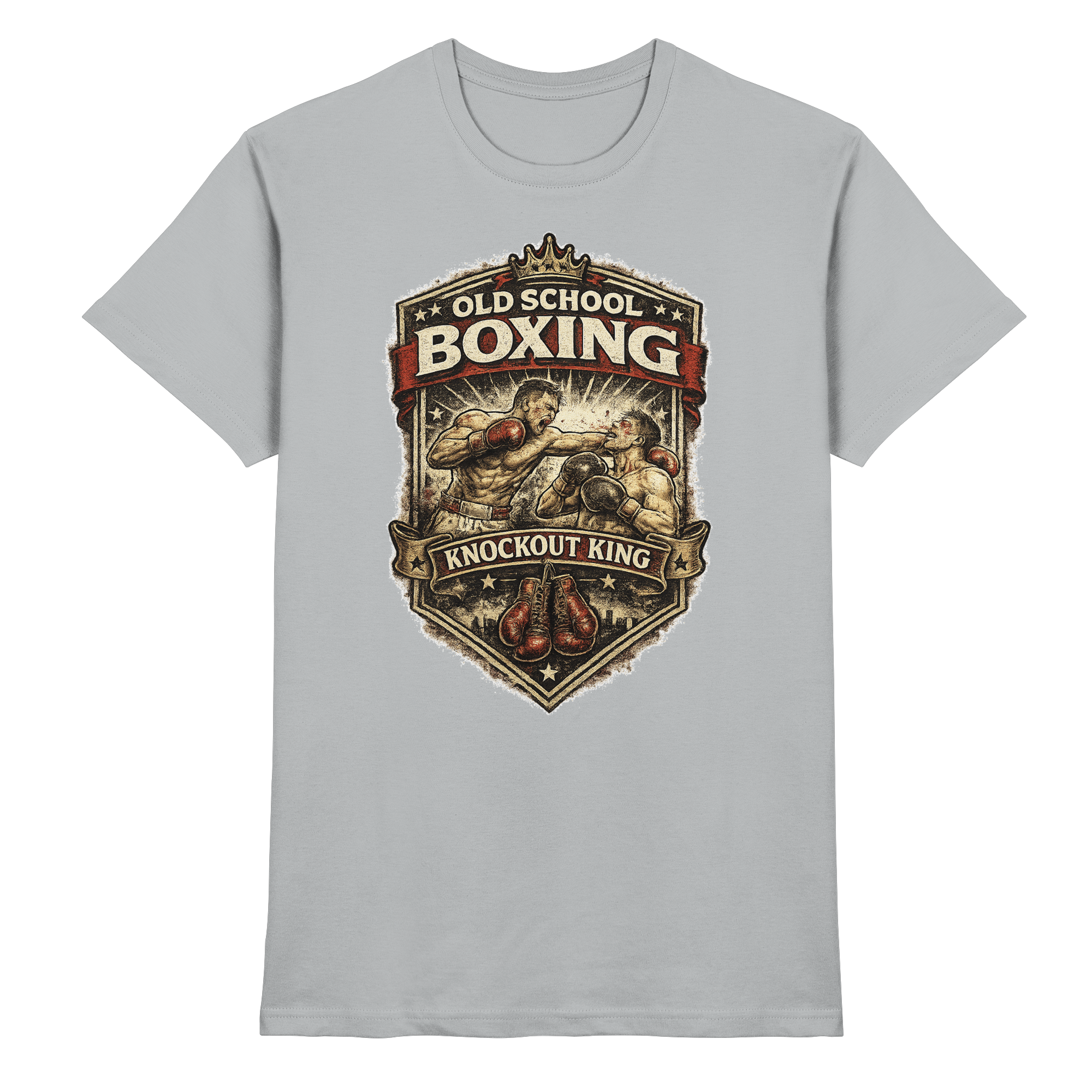 Boxsport OLD SCHOOL BOXING - Premium Shirt