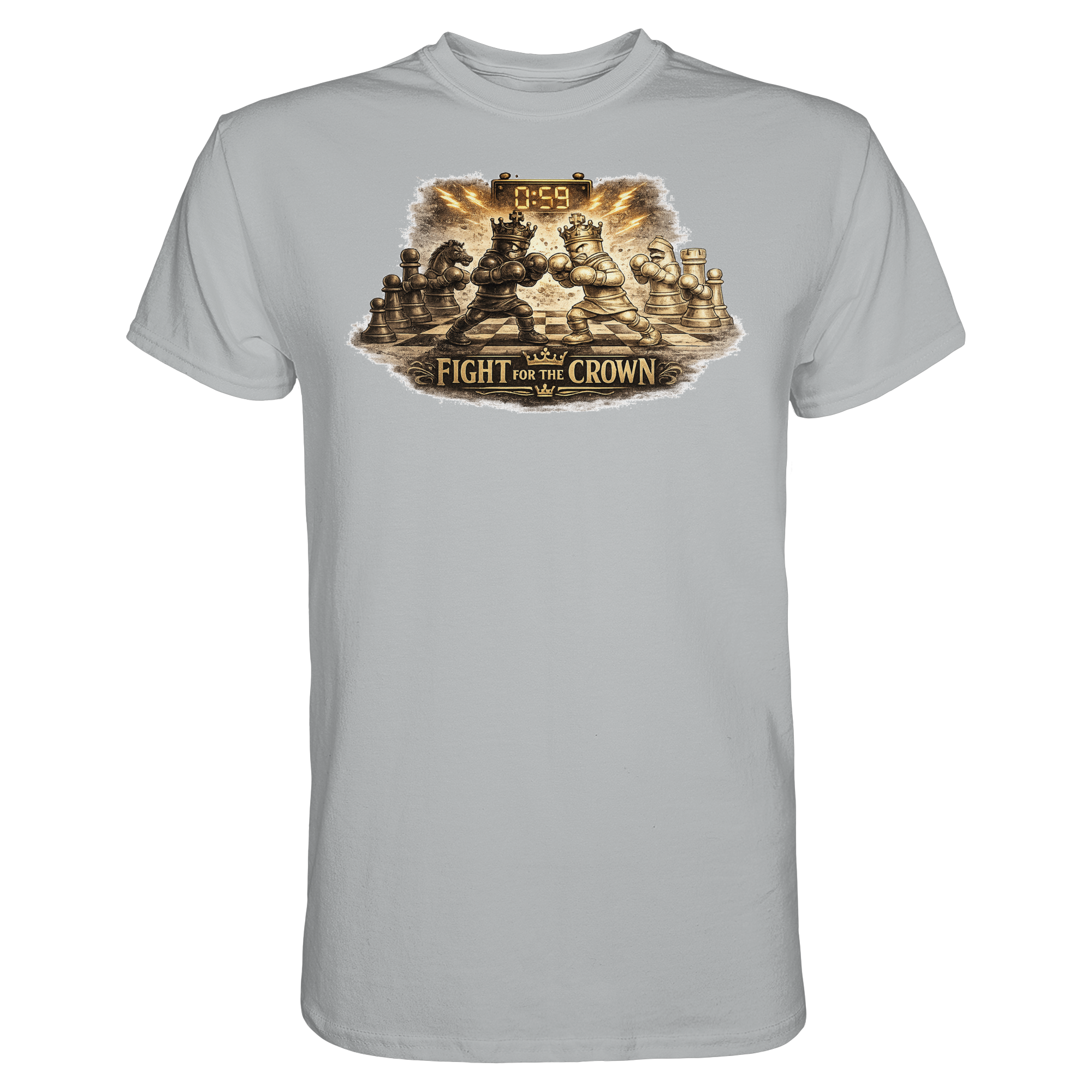 Schach/ FIGHT FOR THE CROWN - Premium Shirt