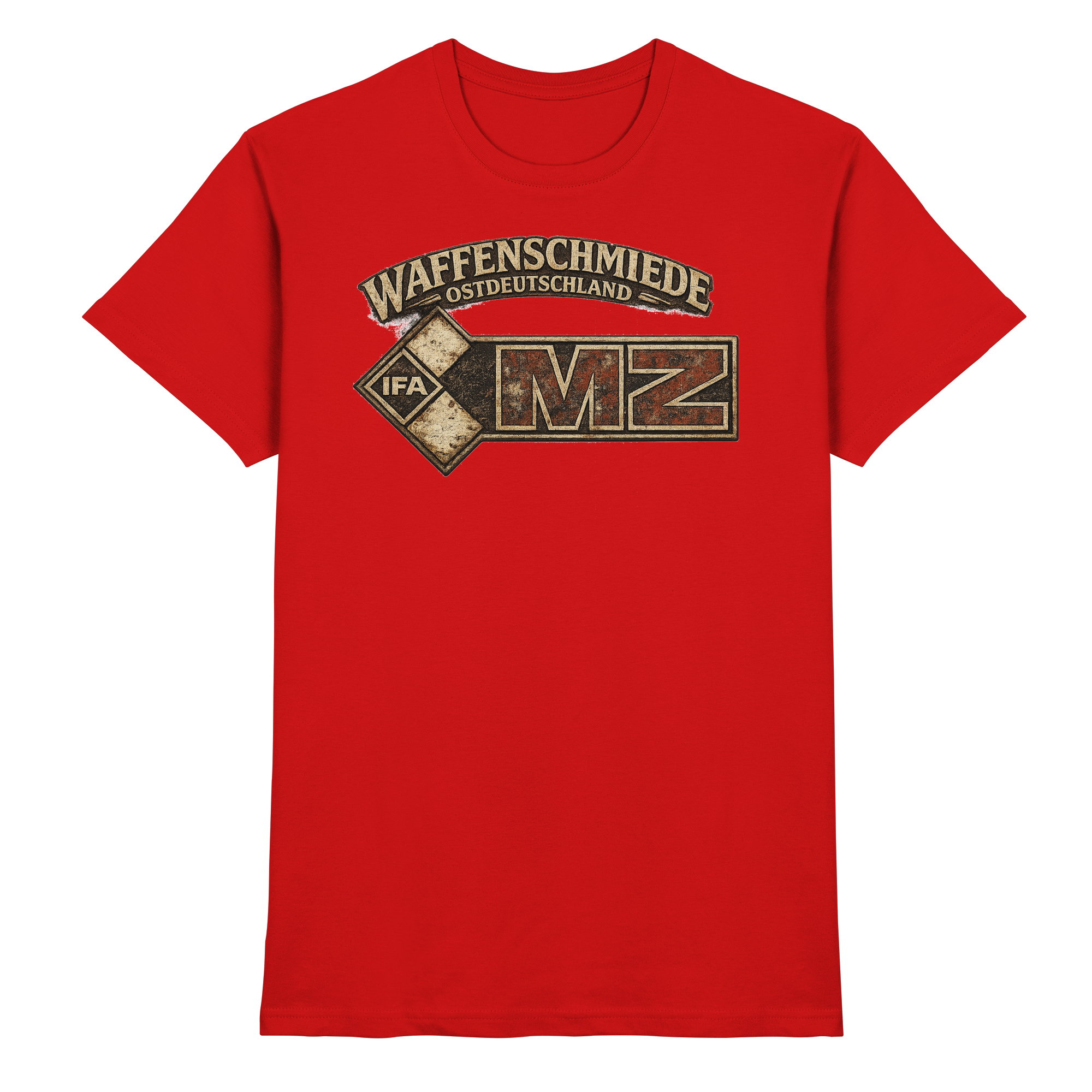 MZ IFA Waffenschmiede Ostdeutschland - Premium Shirt
