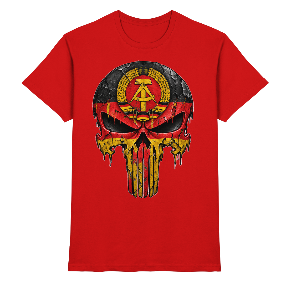 Punisher DDR Ostdeutschland - Premium Shirt