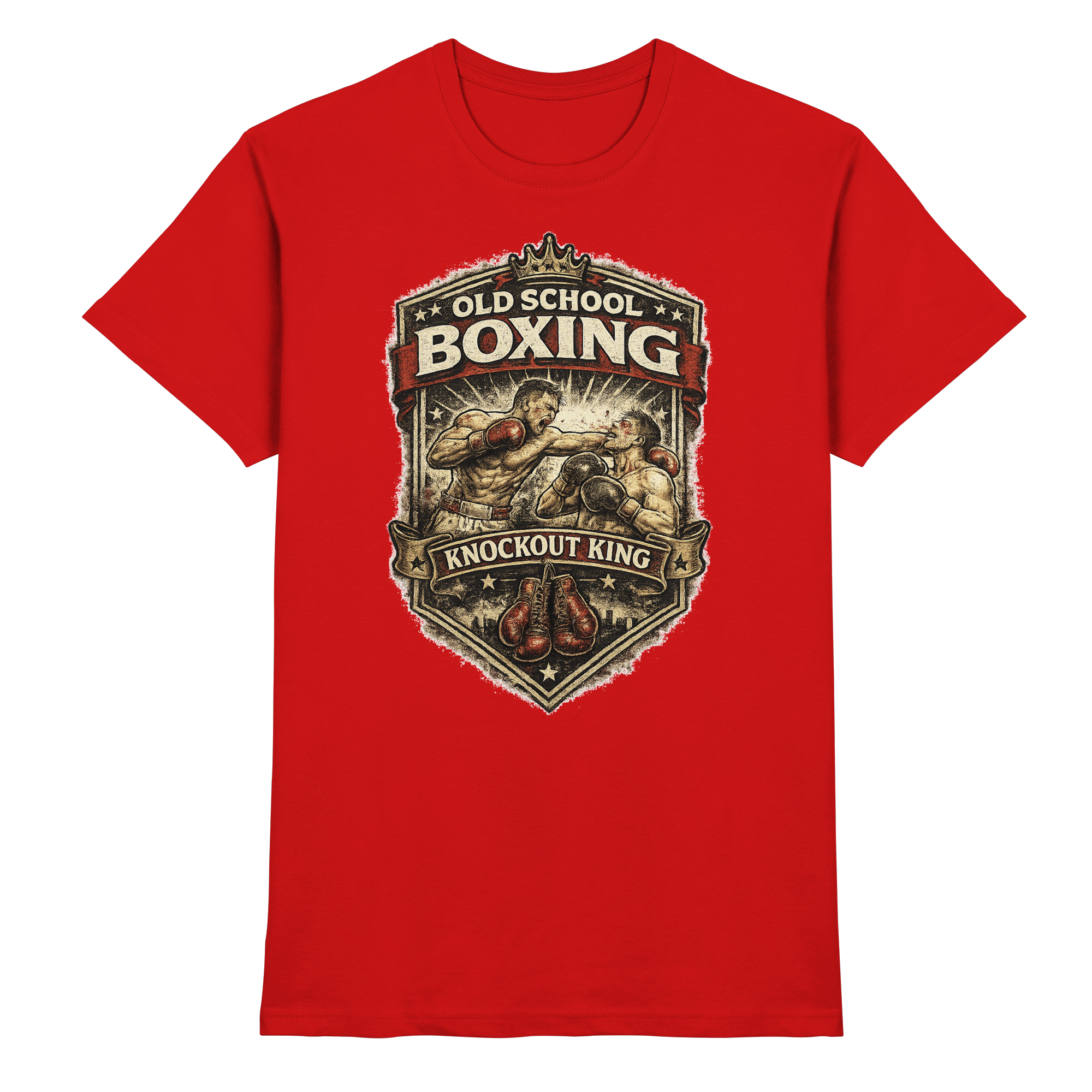 Boxsport OLD SCHOOL BOXING - Premium Shirt